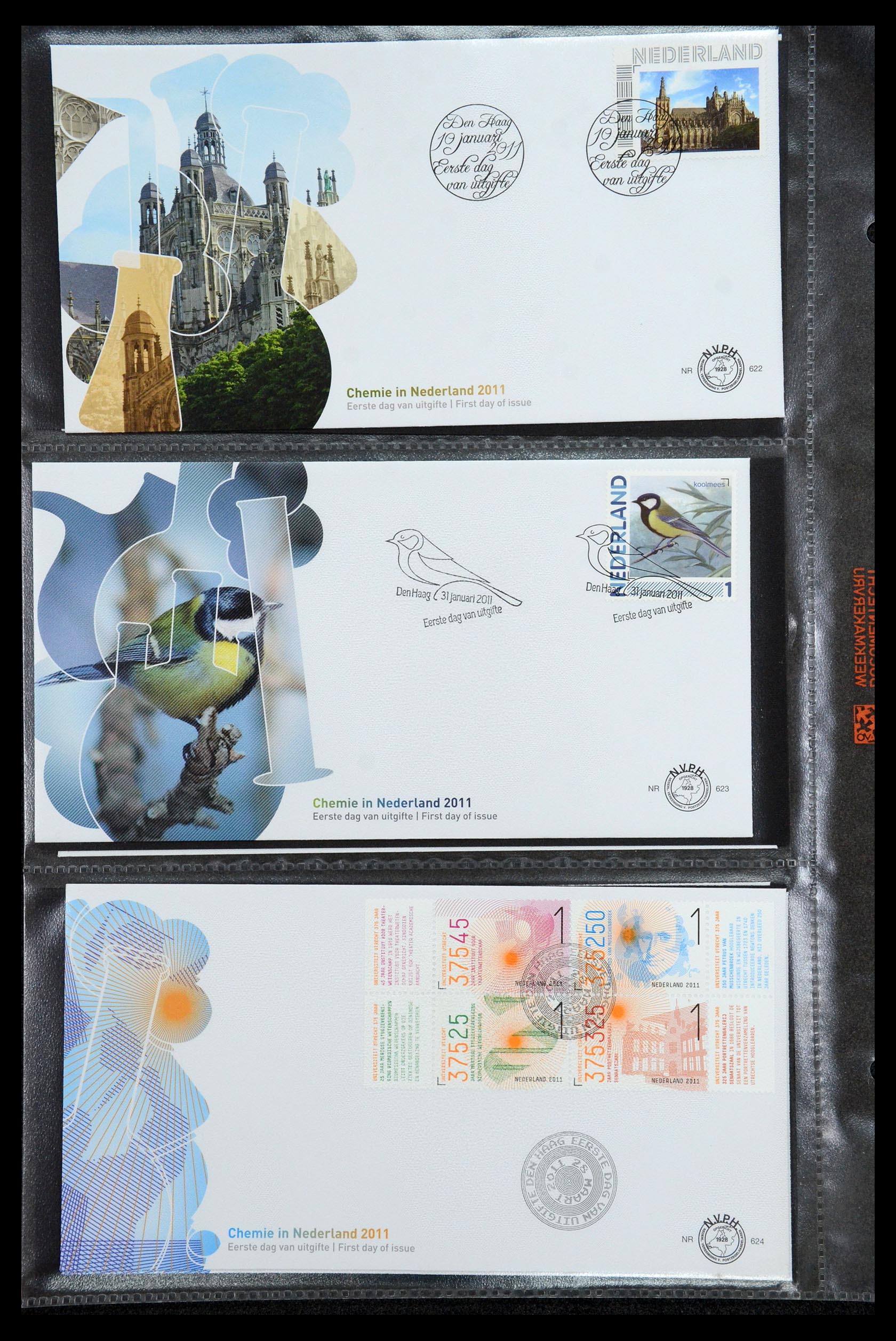 36353 092 - Postzegelverzameling 36353 Nederland FDC's 1994-2016.