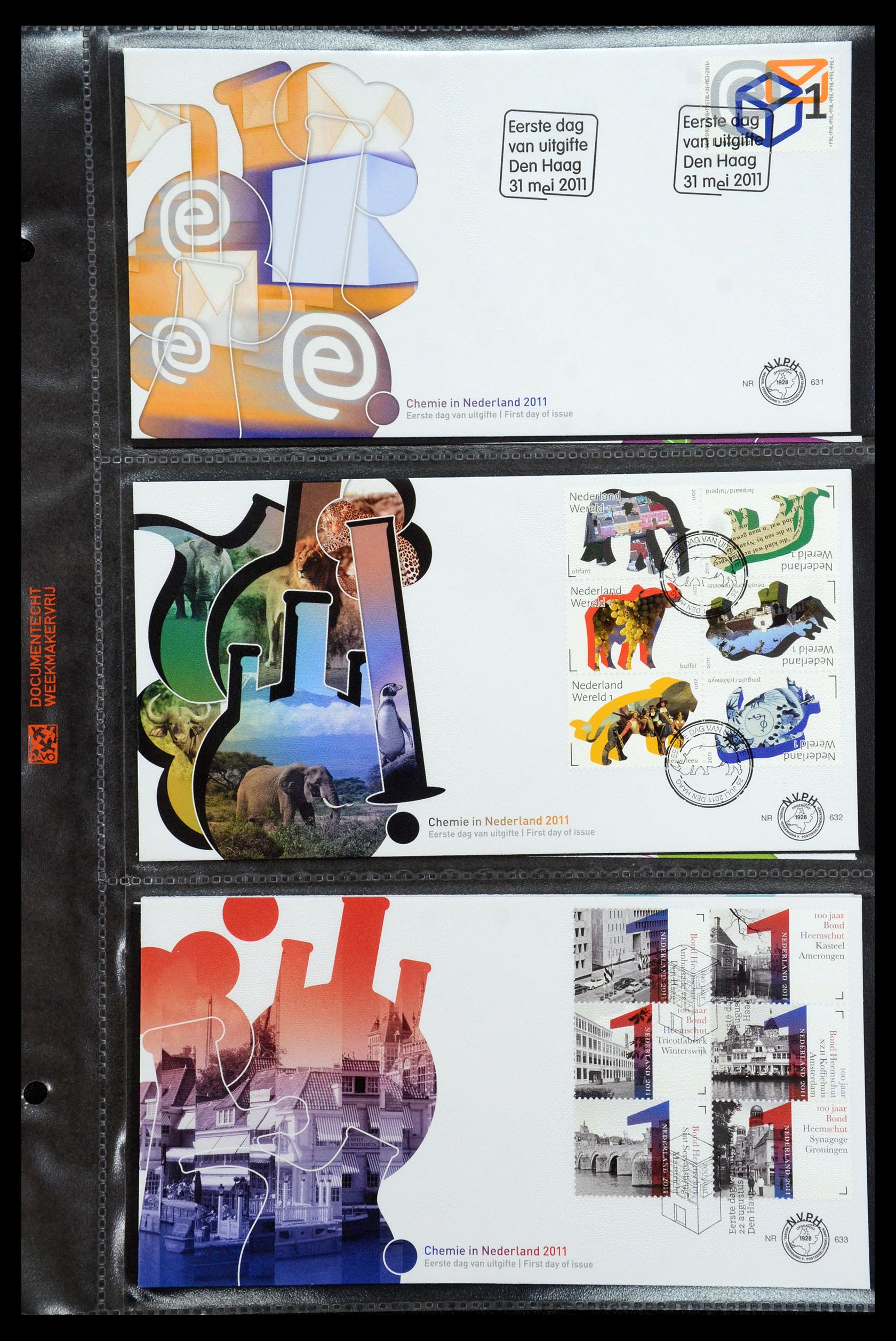36353 095 - Postzegelverzameling 36353 Nederland FDC's 1994-2016.