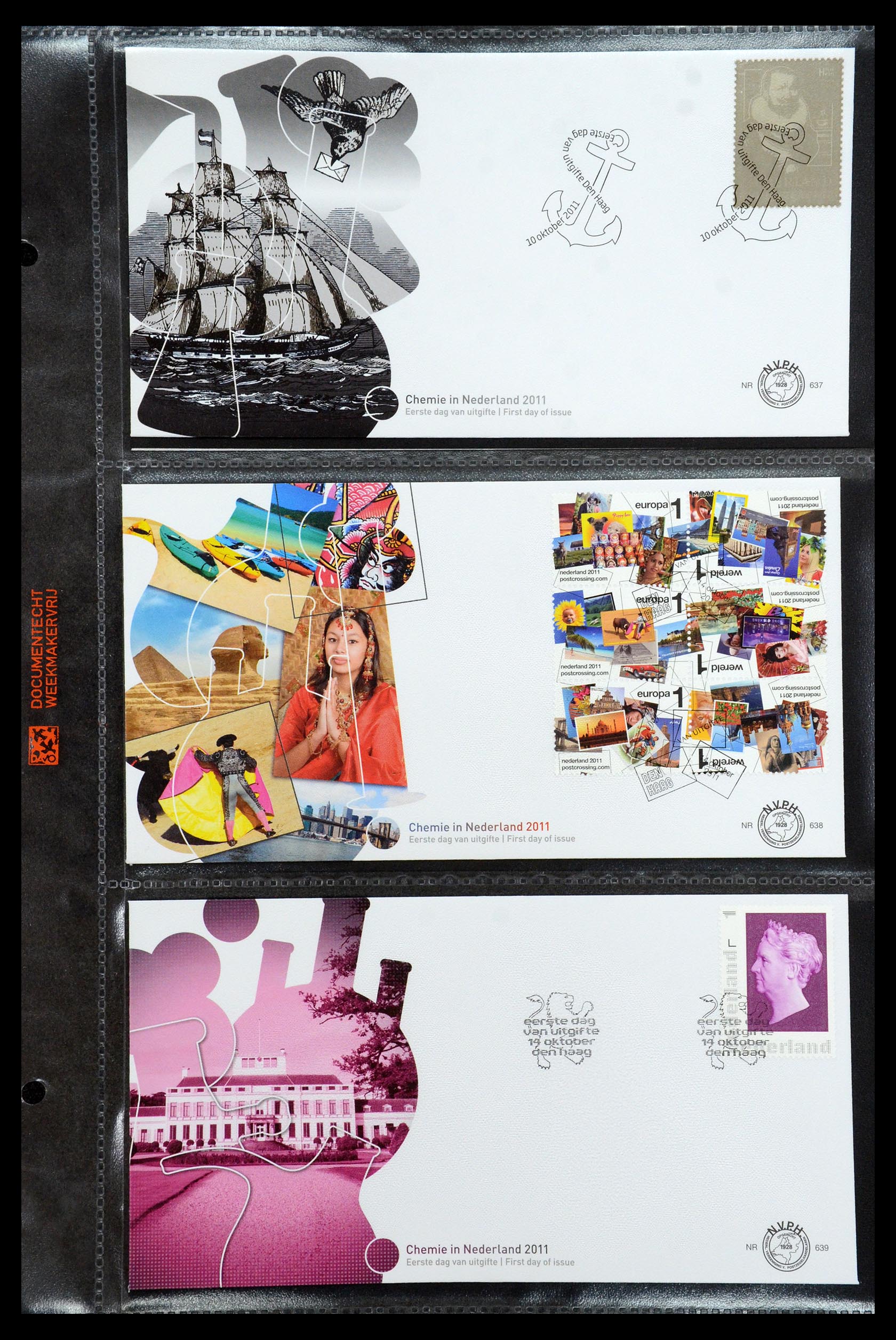 36353 097 - Postzegelverzameling 36353 Nederland FDC's 1994-2016.