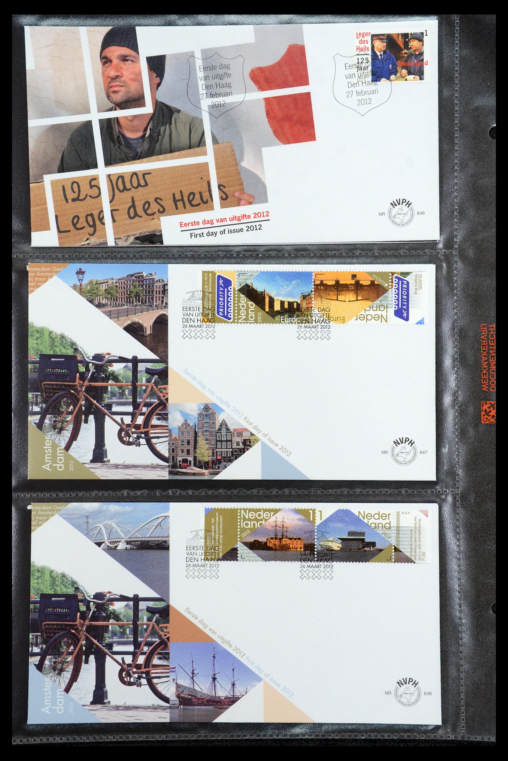 36353 100 - Postzegelverzameling 36353 Nederland FDC's 1994-2016.