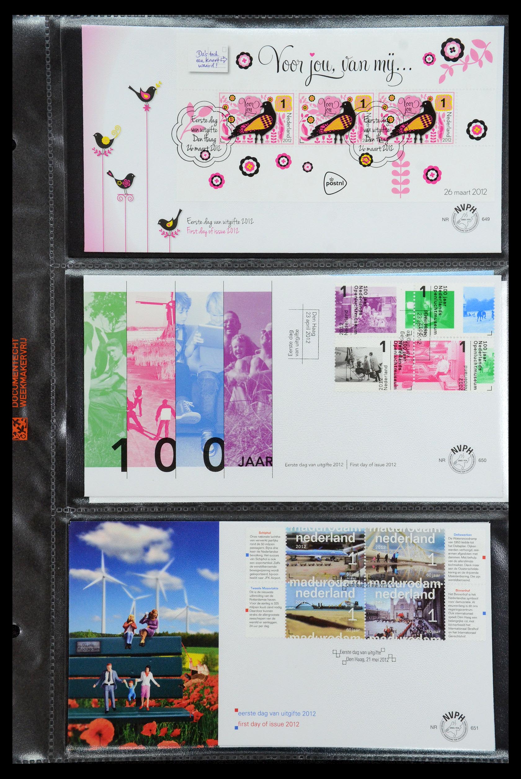 36353 101 - Postzegelverzameling 36353 Nederland FDC's 1994-2016.