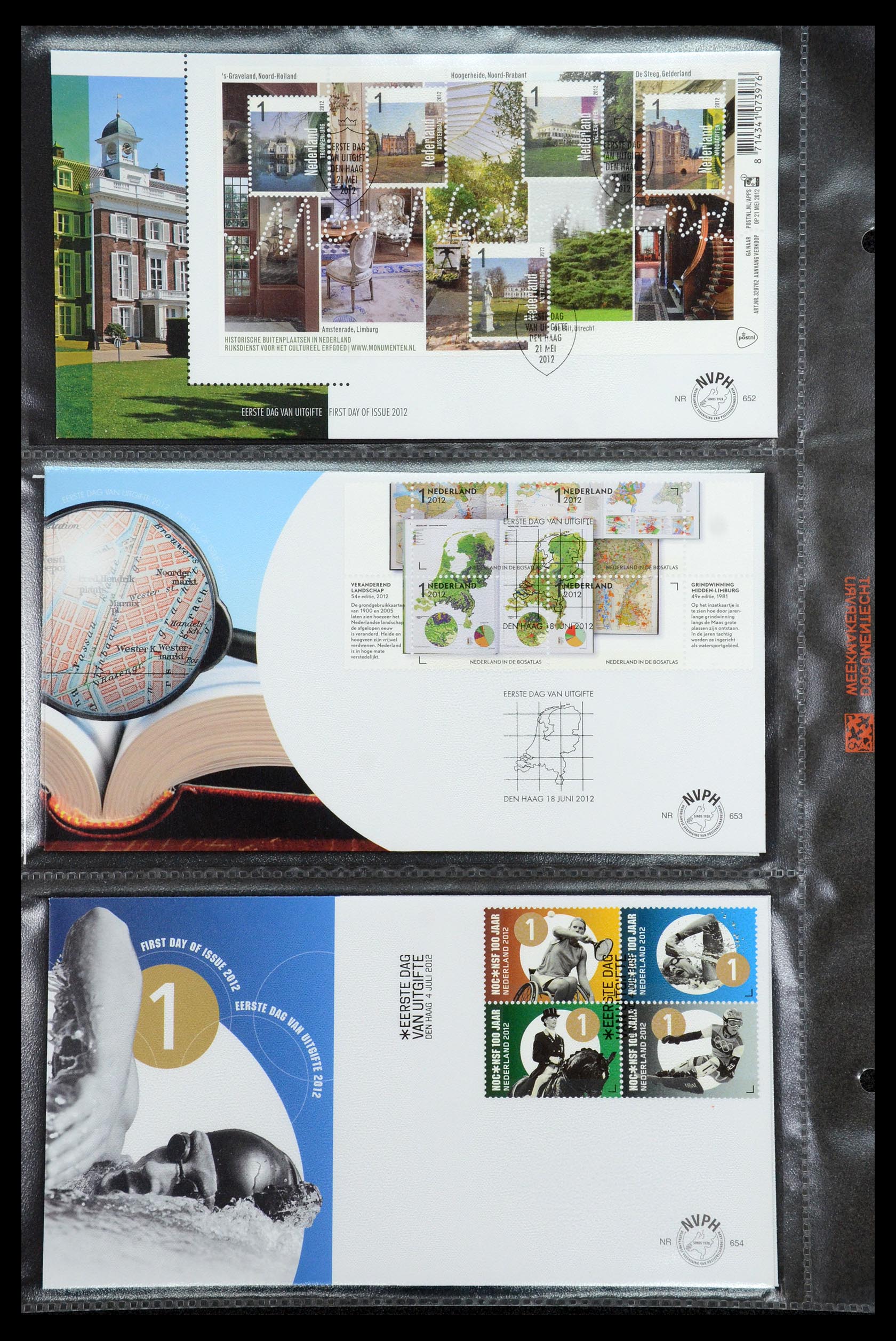 36353 102 - Postzegelverzameling 36353 Nederland FDC's 1994-2016.
