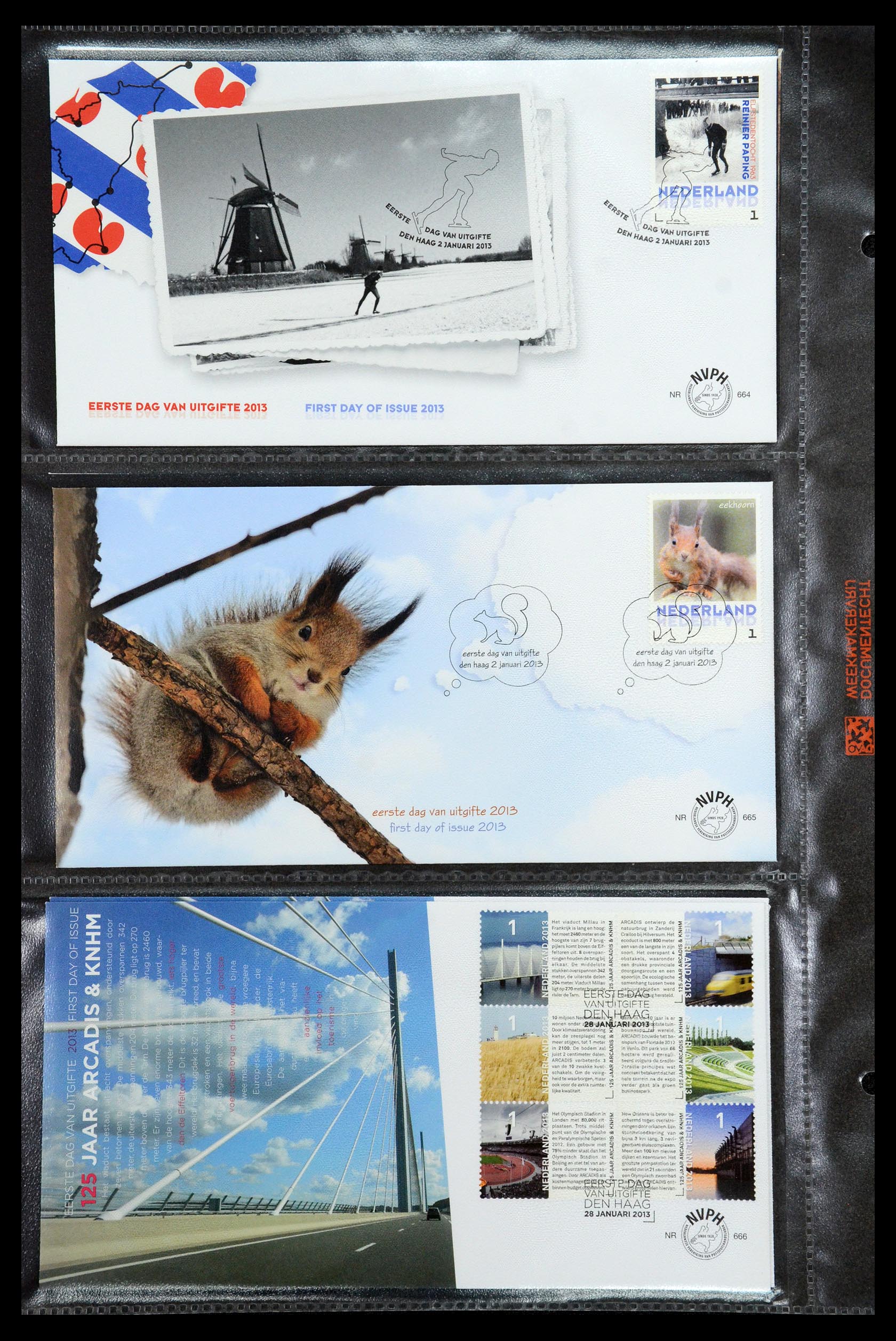 36353 106 - Postzegelverzameling 36353 Nederland FDC's 1994-2016.