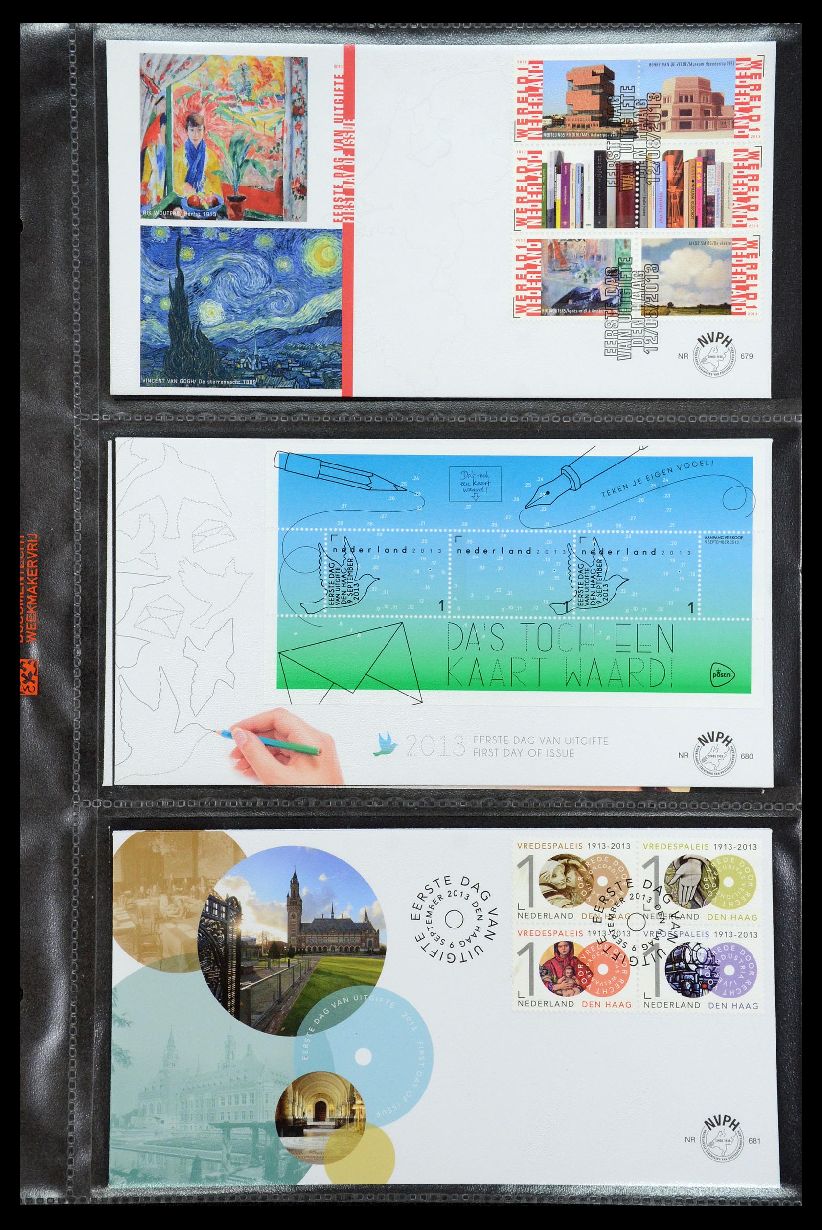 36353 111 - Postzegelverzameling 36353 Nederland FDC's 1994-2016.