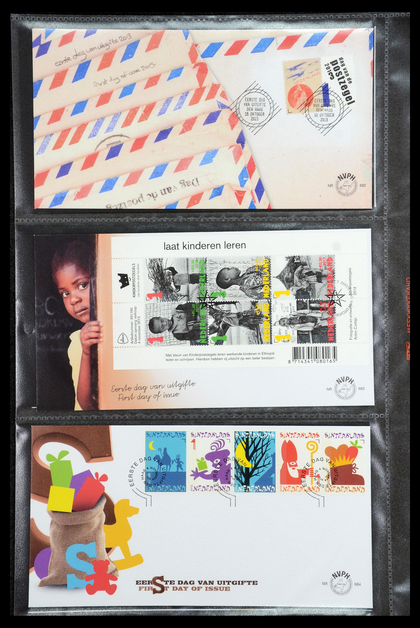 36353 112 - Postzegelverzameling 36353 Nederland FDC's 1994-2016.