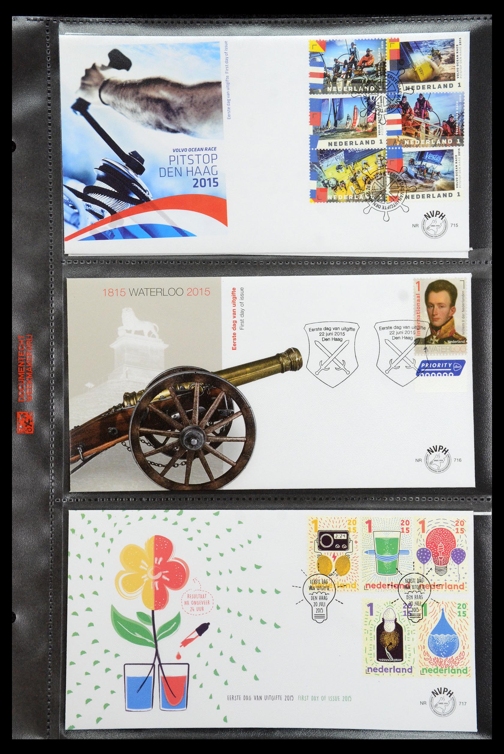 36353 123 - Postzegelverzameling 36353 Nederland FDC's 1994-2016.