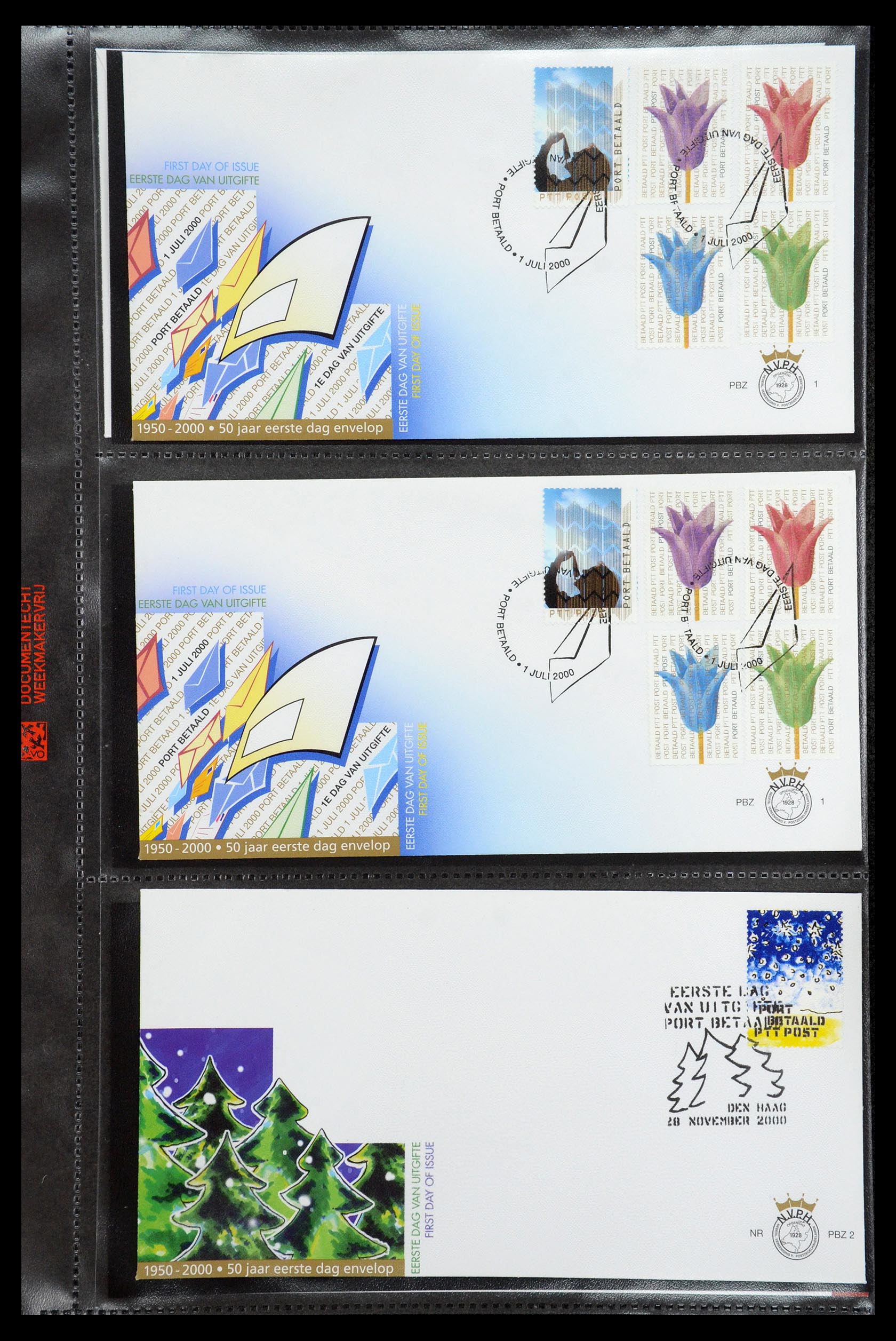 36353 131 - Postzegelverzameling 36353 Nederland FDC's 1994-2016.