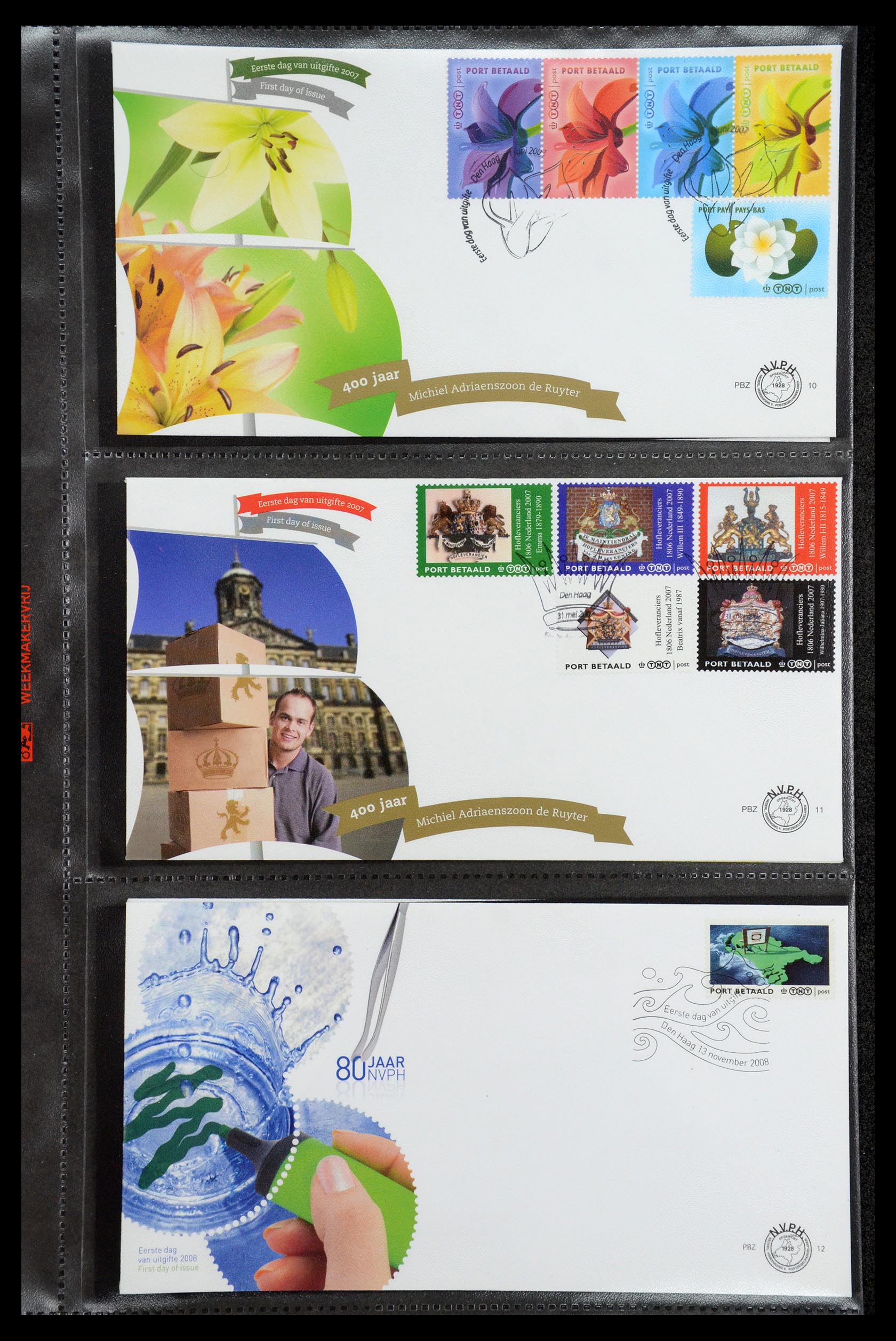 36353 133 - Postzegelverzameling 36353 Nederland FDC's 1994-2016.