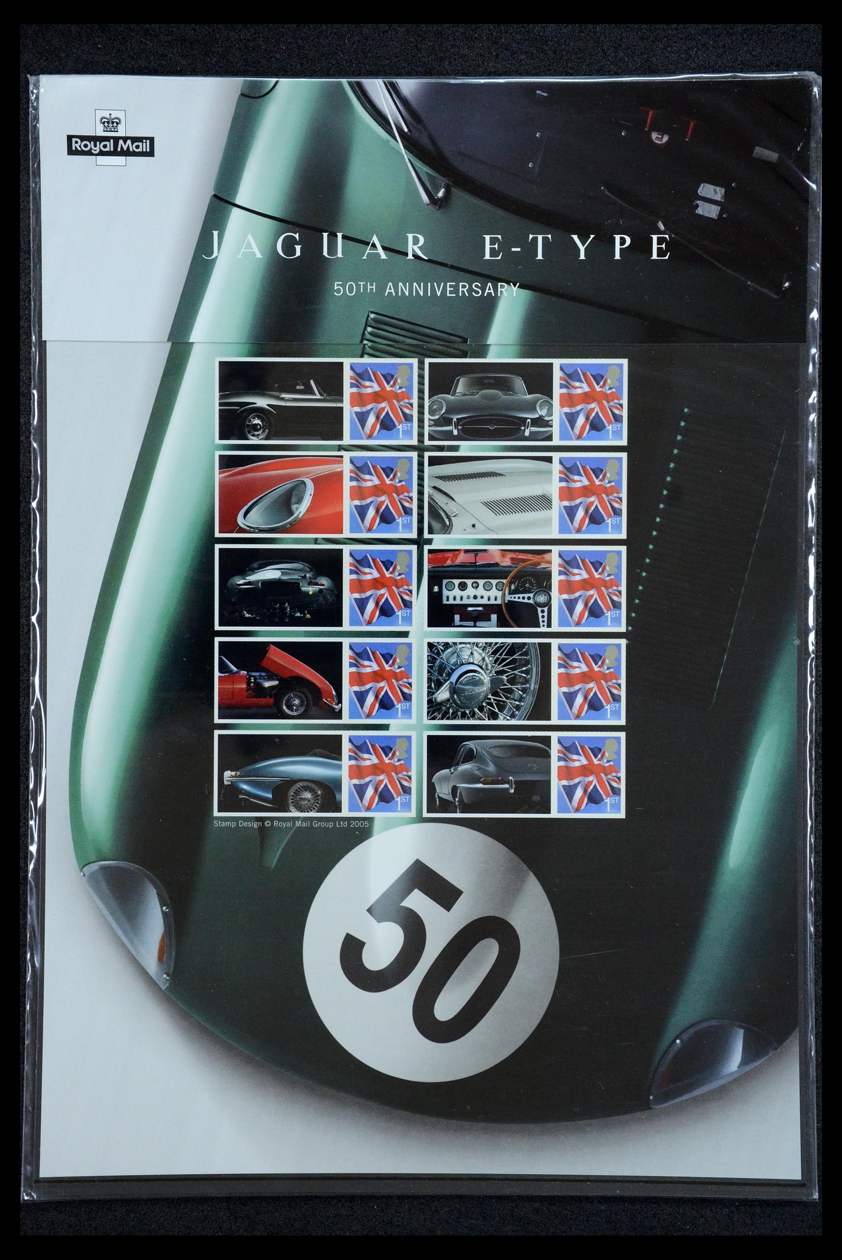 36357 004 - Stamp collection 36357 Great Britain Post Office label (smiler) sheets 2