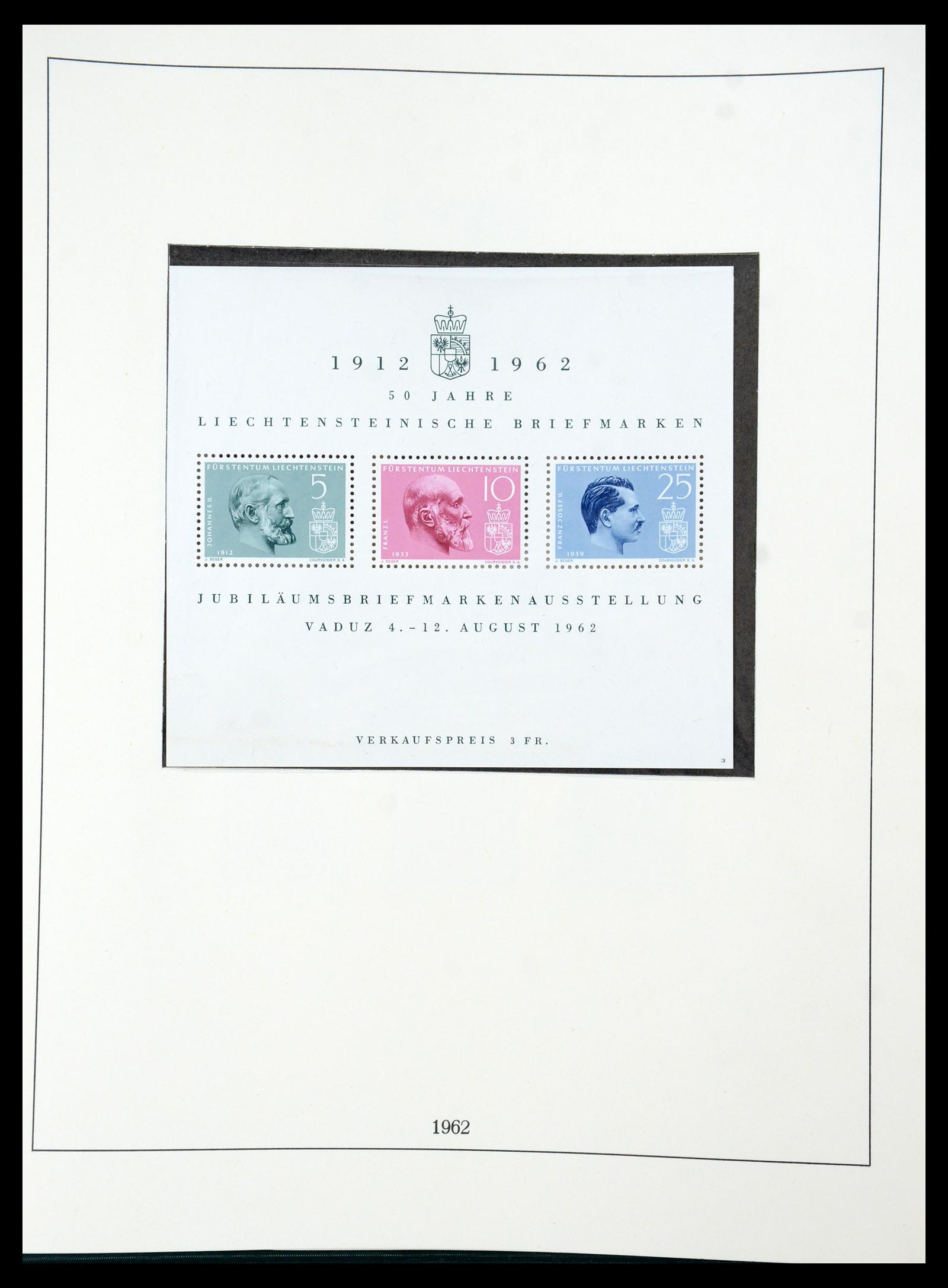 36358 036 - Postzegelverzameling 36358 Liechtenstein 1912-1971.