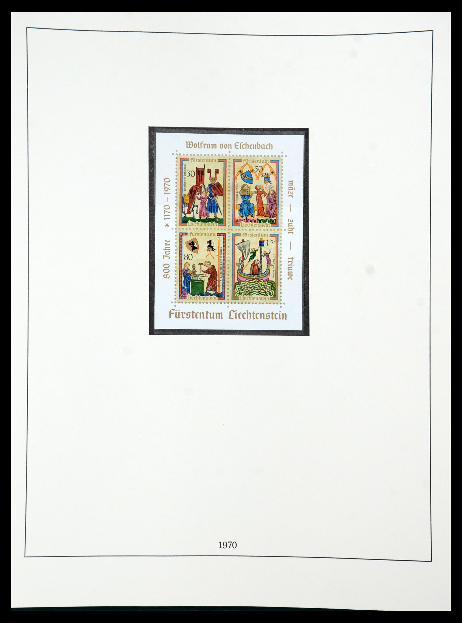 36358 048 - Postzegelverzameling 36358 Liechtenstein 1912-1971.