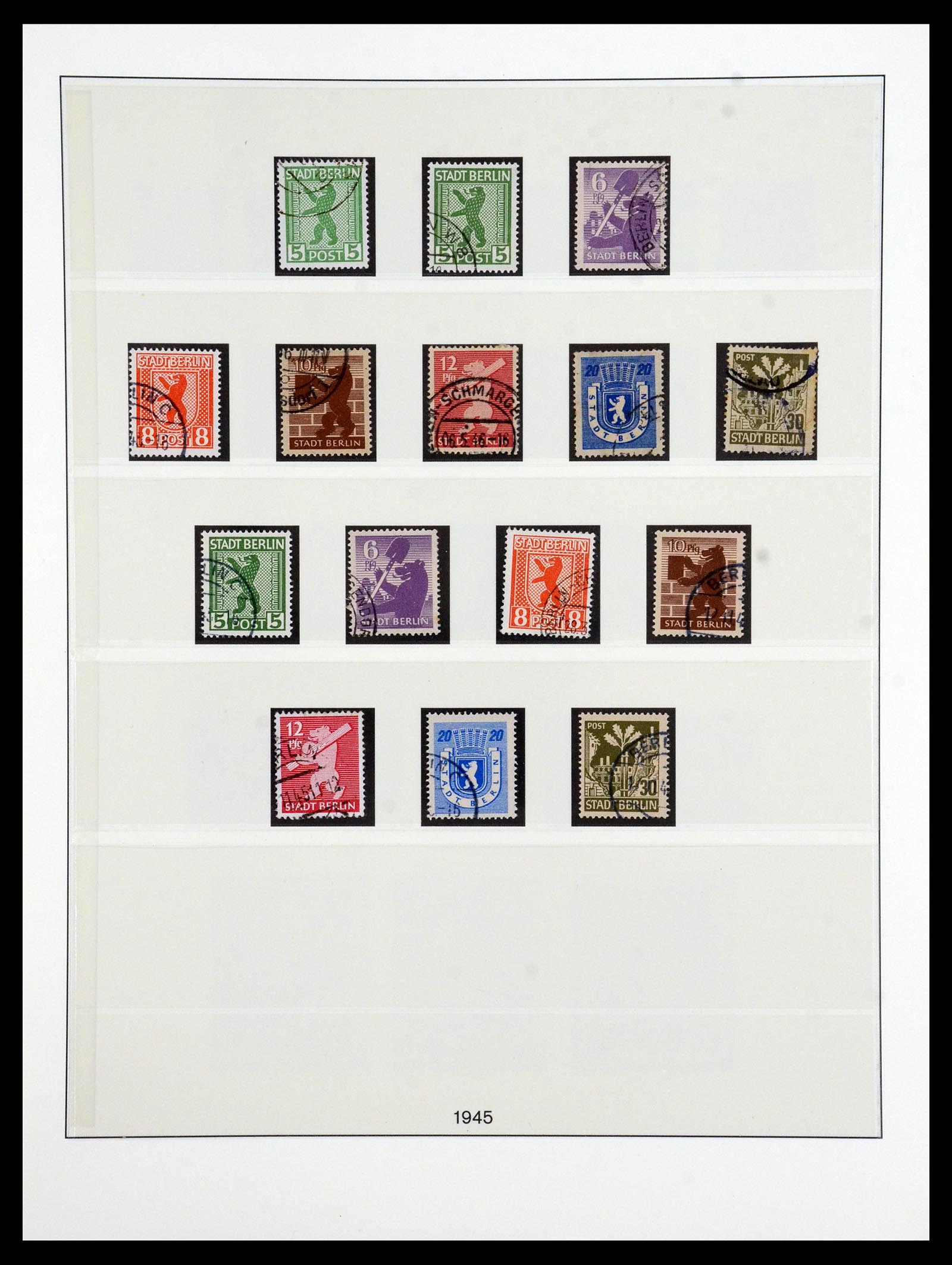 36361 002 - Stamp collection 36361 Soviet Zone 1945-1949.