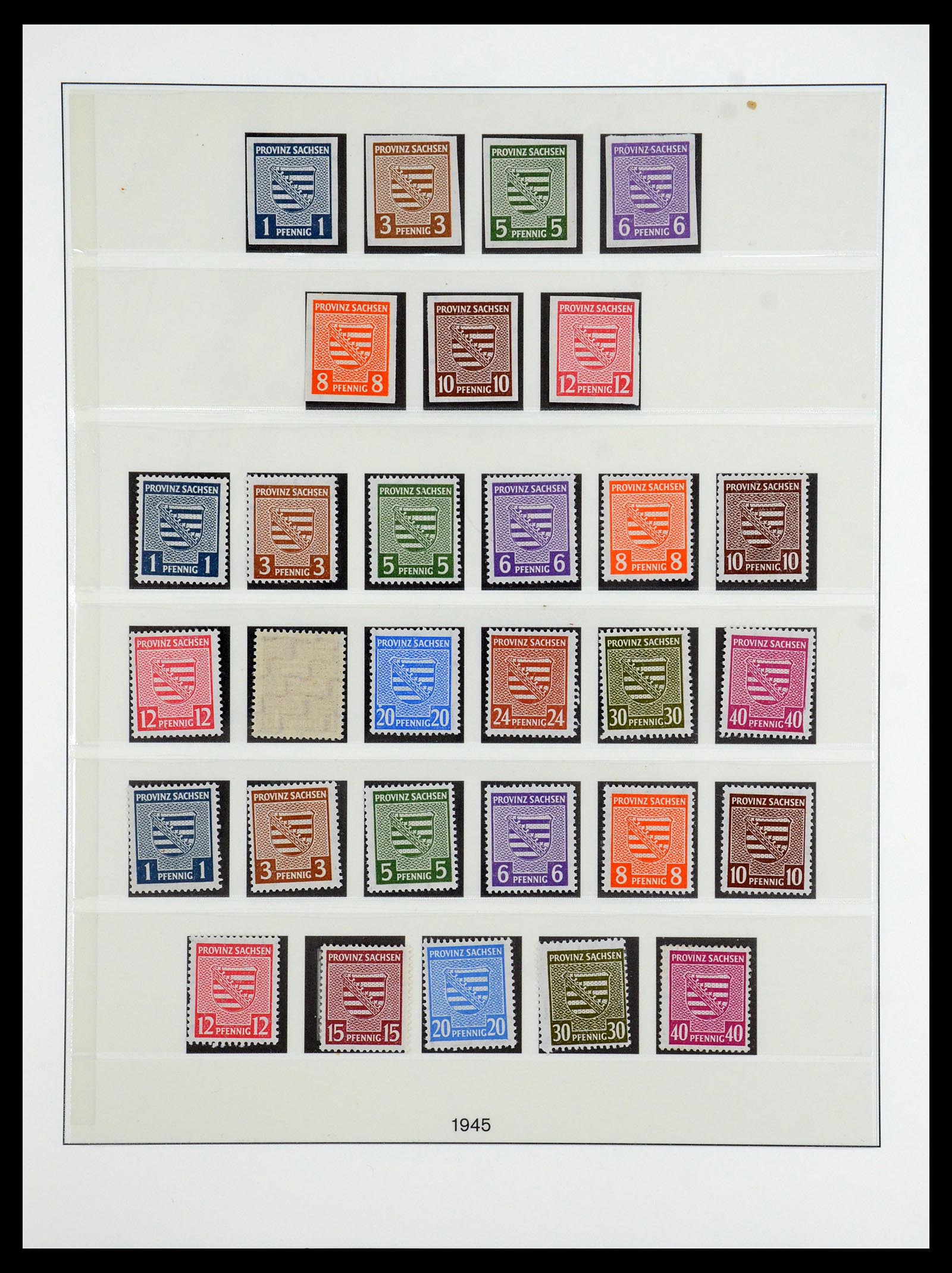 36361 009 - Postzegelverzameling 36361 Sovjet Zone 1945-1949.