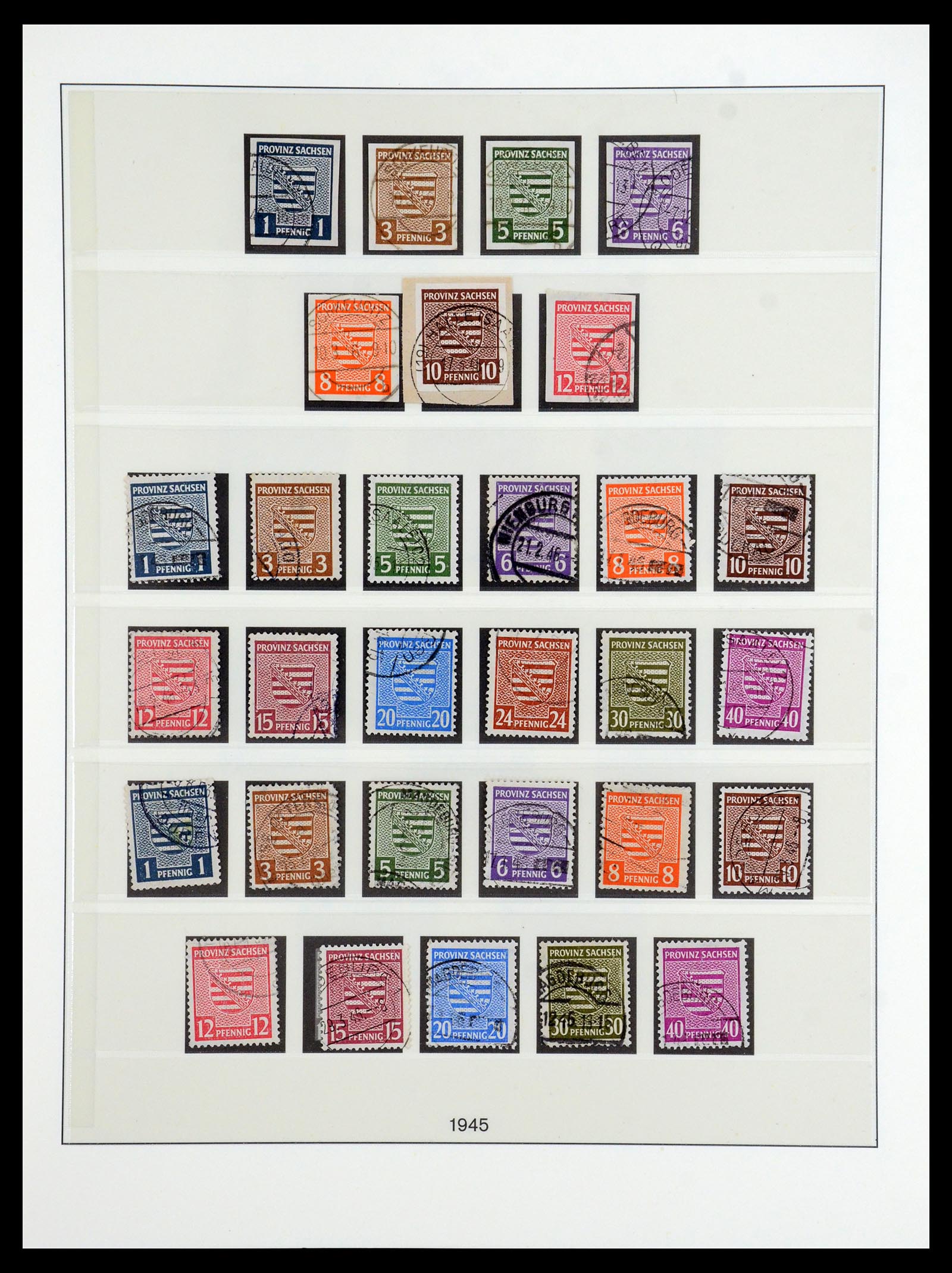 36361 010 - Postzegelverzameling 36361 Sovjet Zone 1945-1949.