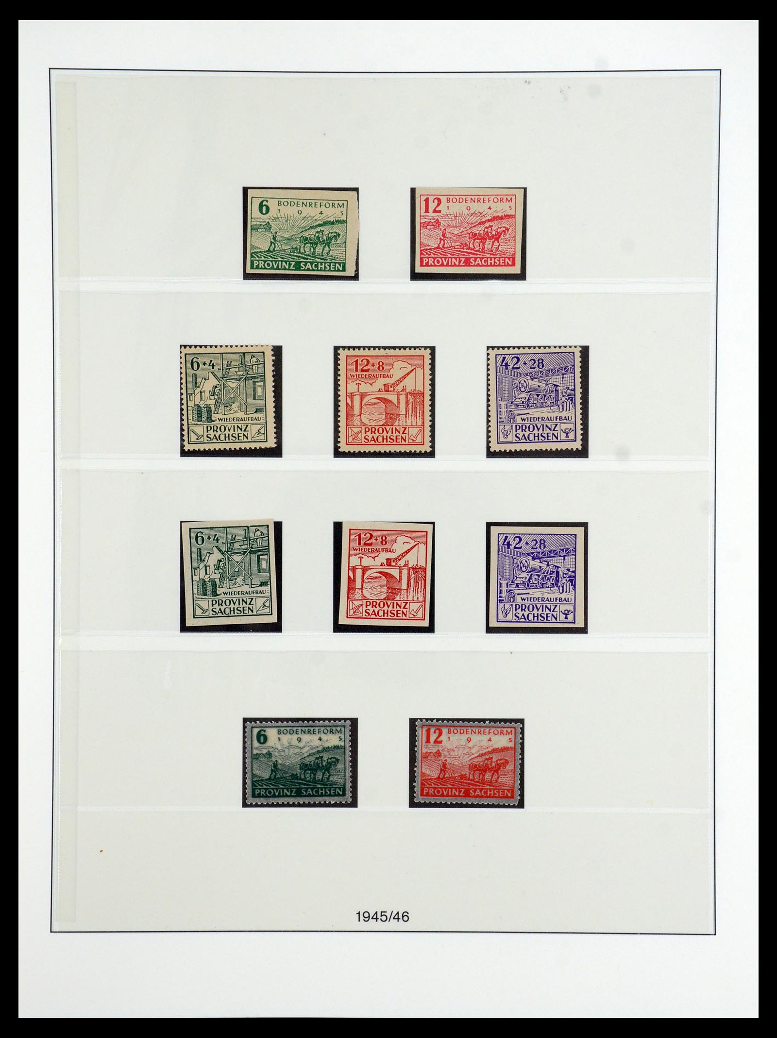 36361 011 - Stamp collection 36361 Soviet Zone 1945-1949.