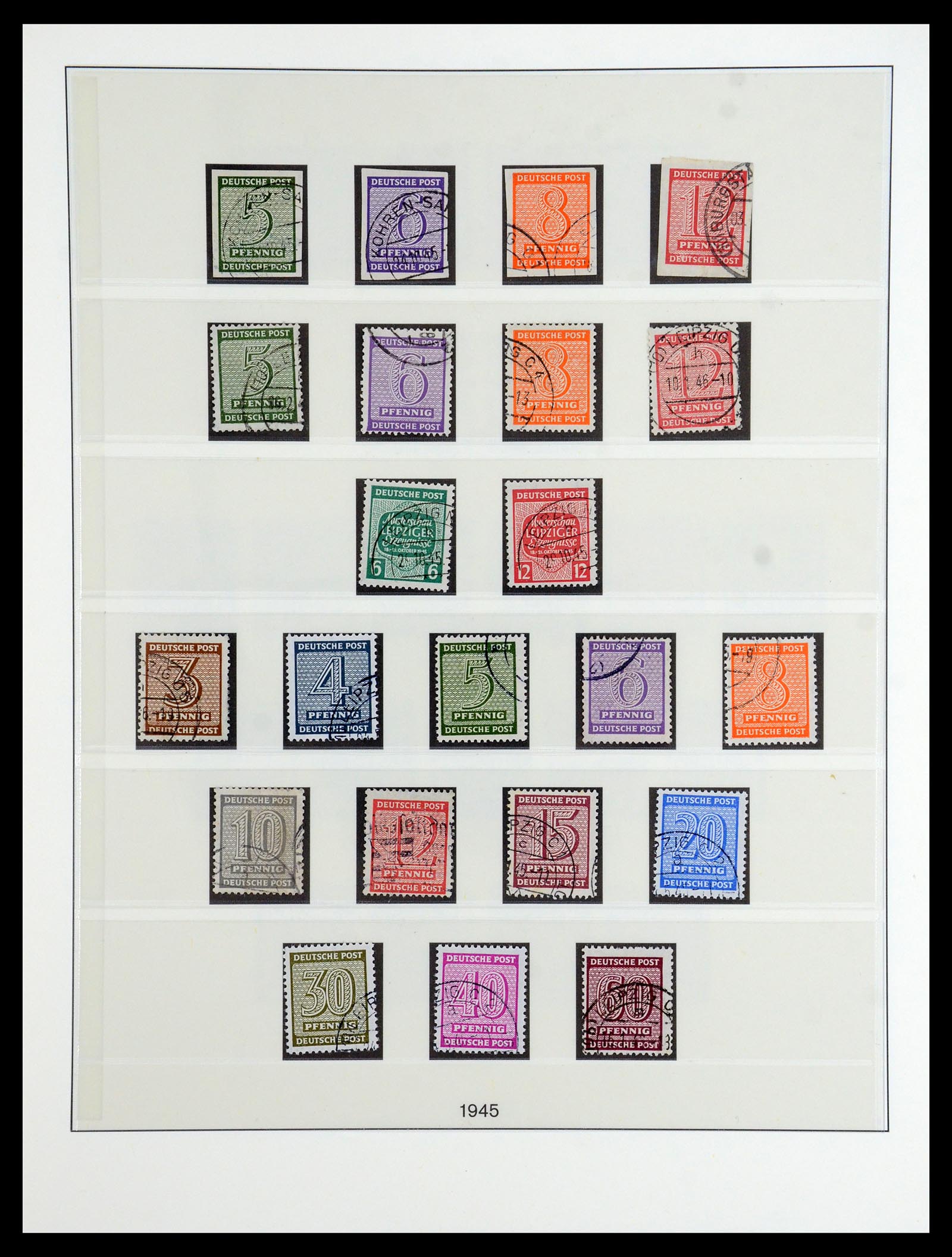 36361 023 - Stamp collection 36361 Soviet Zone 1945-1949.