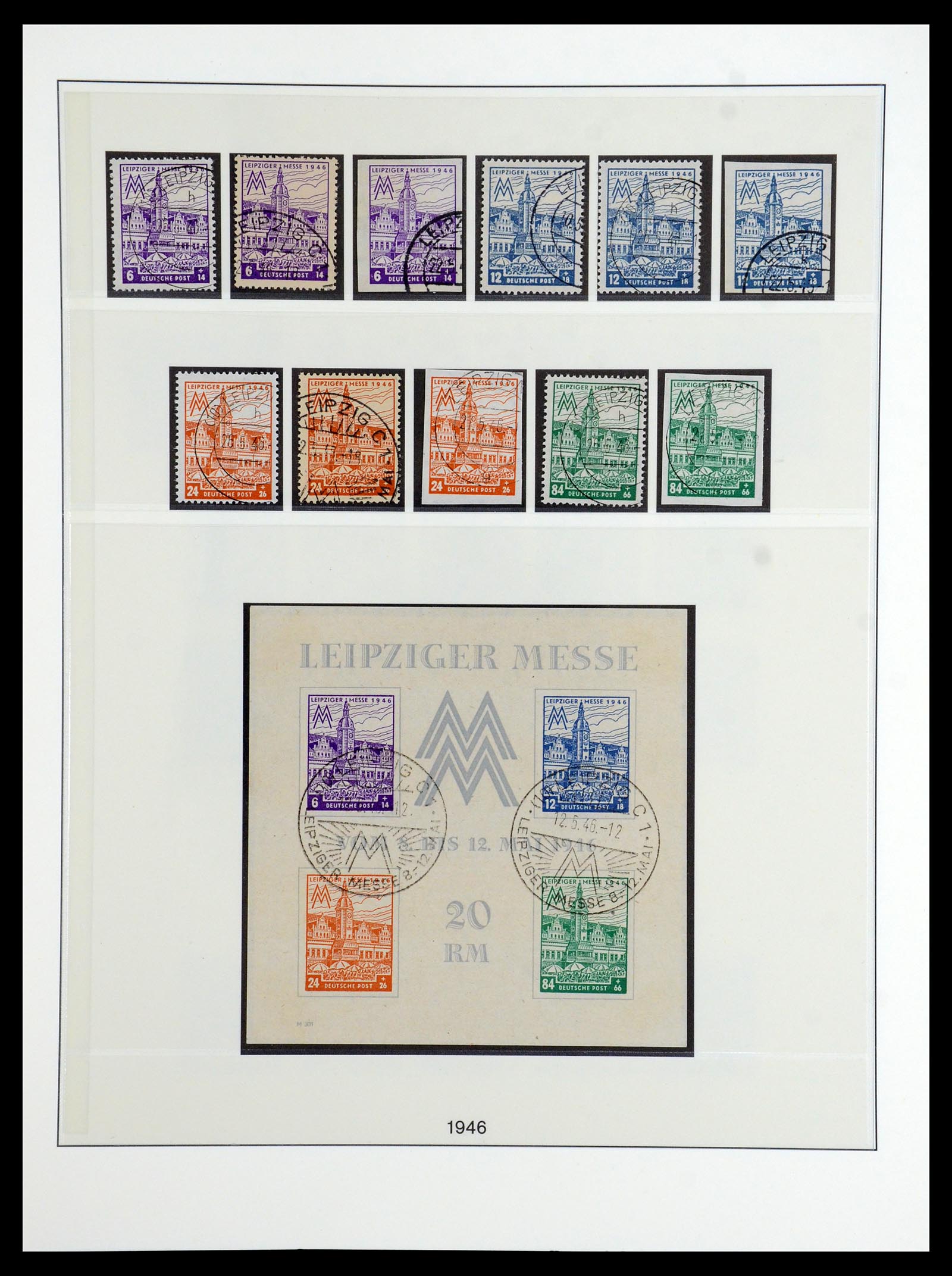36361 031 - Stamp collection 36361 Soviet Zone 1945-1949.