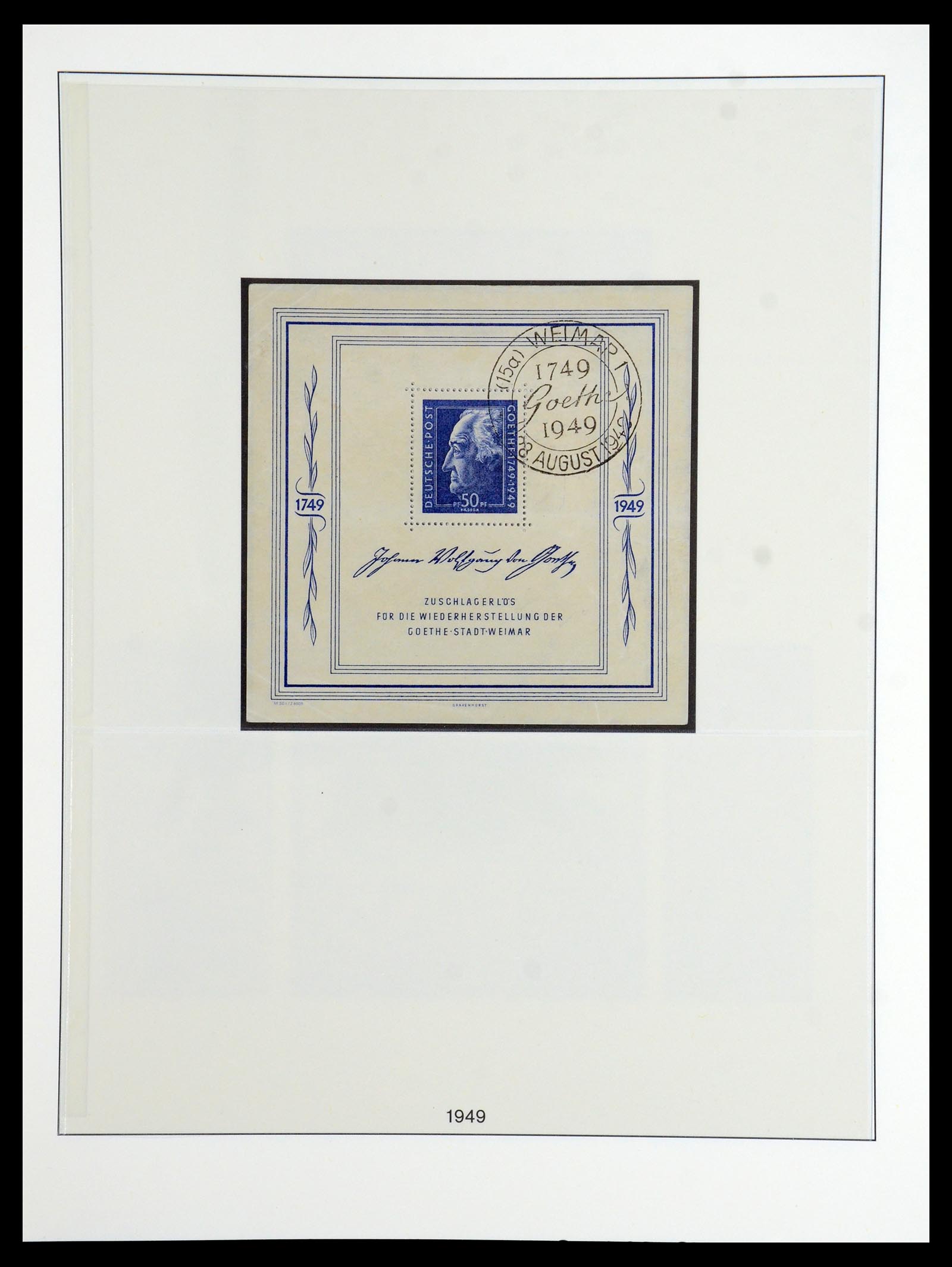 36361 041 - Stamp collection 36361 Soviet Zone 1945-1949.