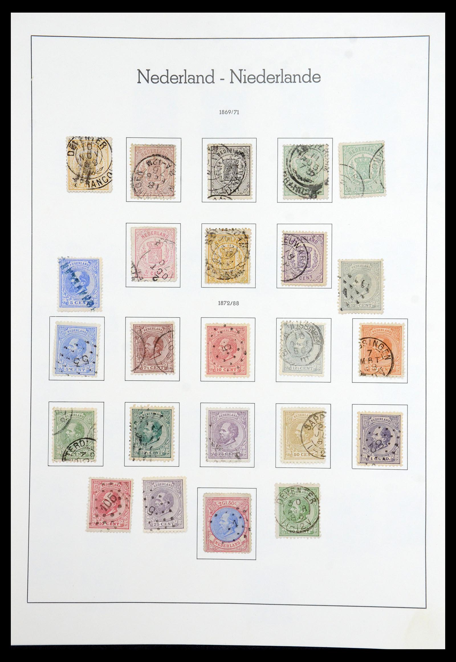 36362 002 - Postzegelverzameling 36362 Nederland 1852-1985.