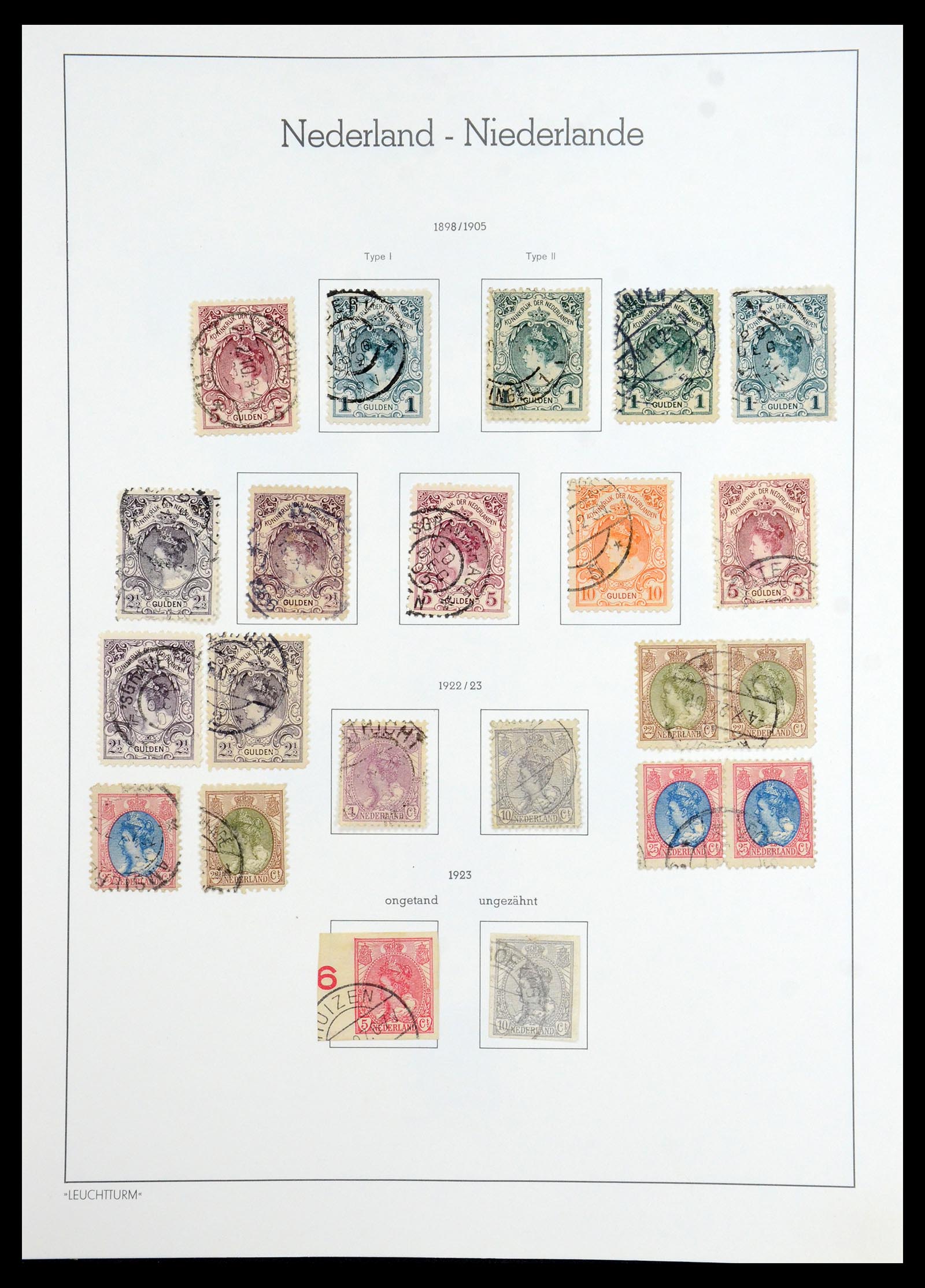 36362 005 - Postzegelverzameling 36362 Nederland 1852-1985.