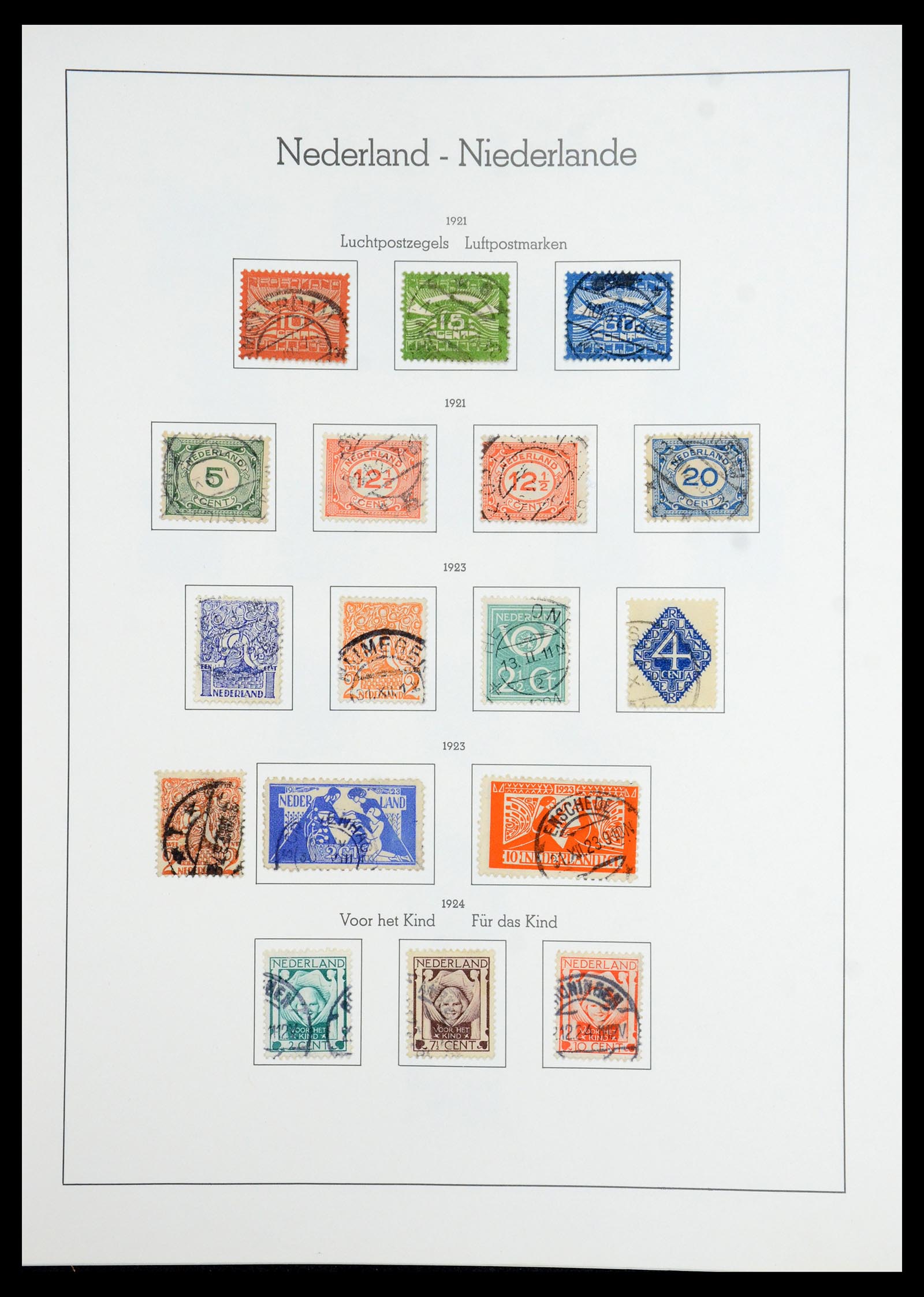 36362 008 - Postzegelverzameling 36362 Nederland 1852-1985.