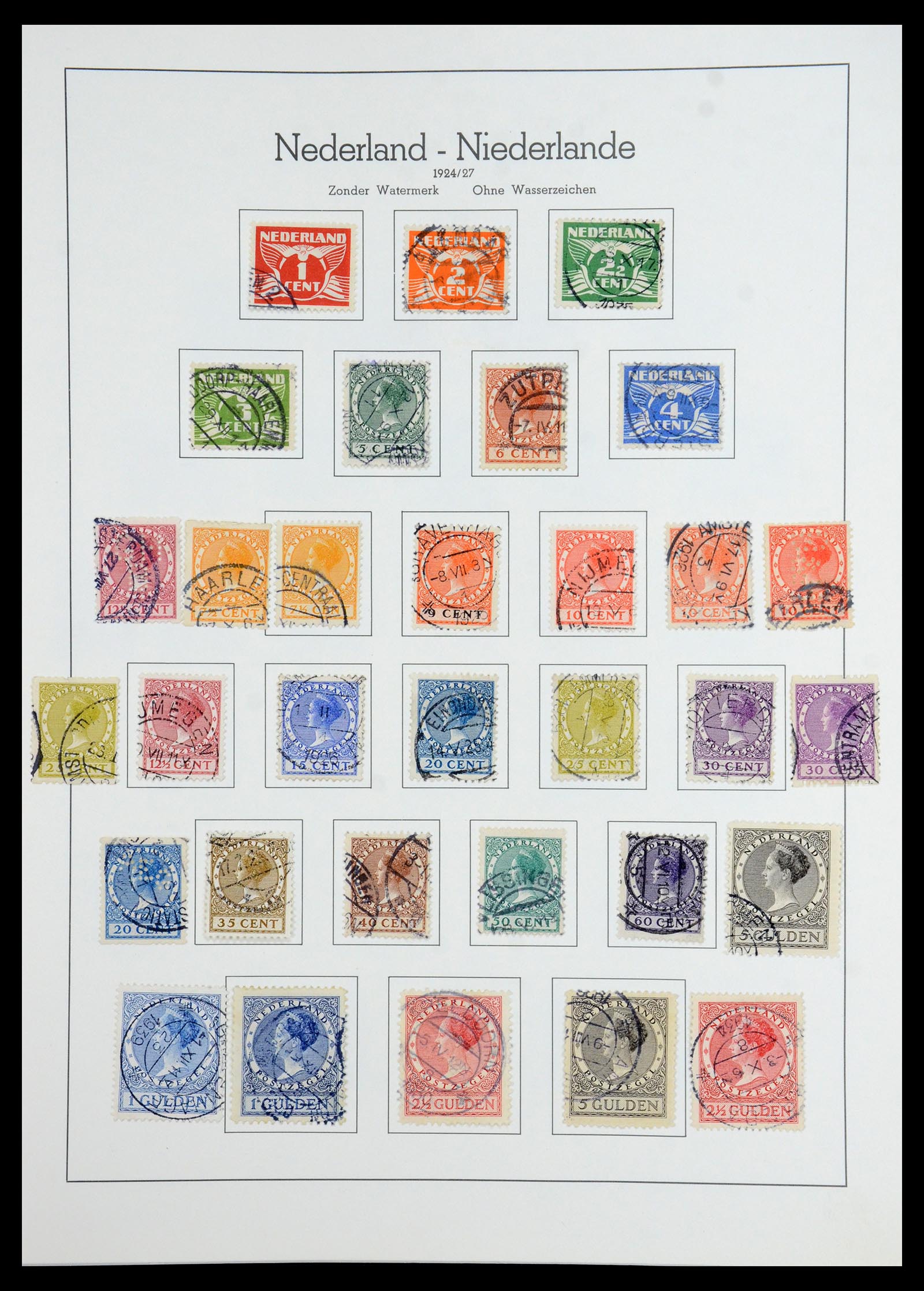 36362 011 - Postzegelverzameling 36362 Nederland 1852-1985.