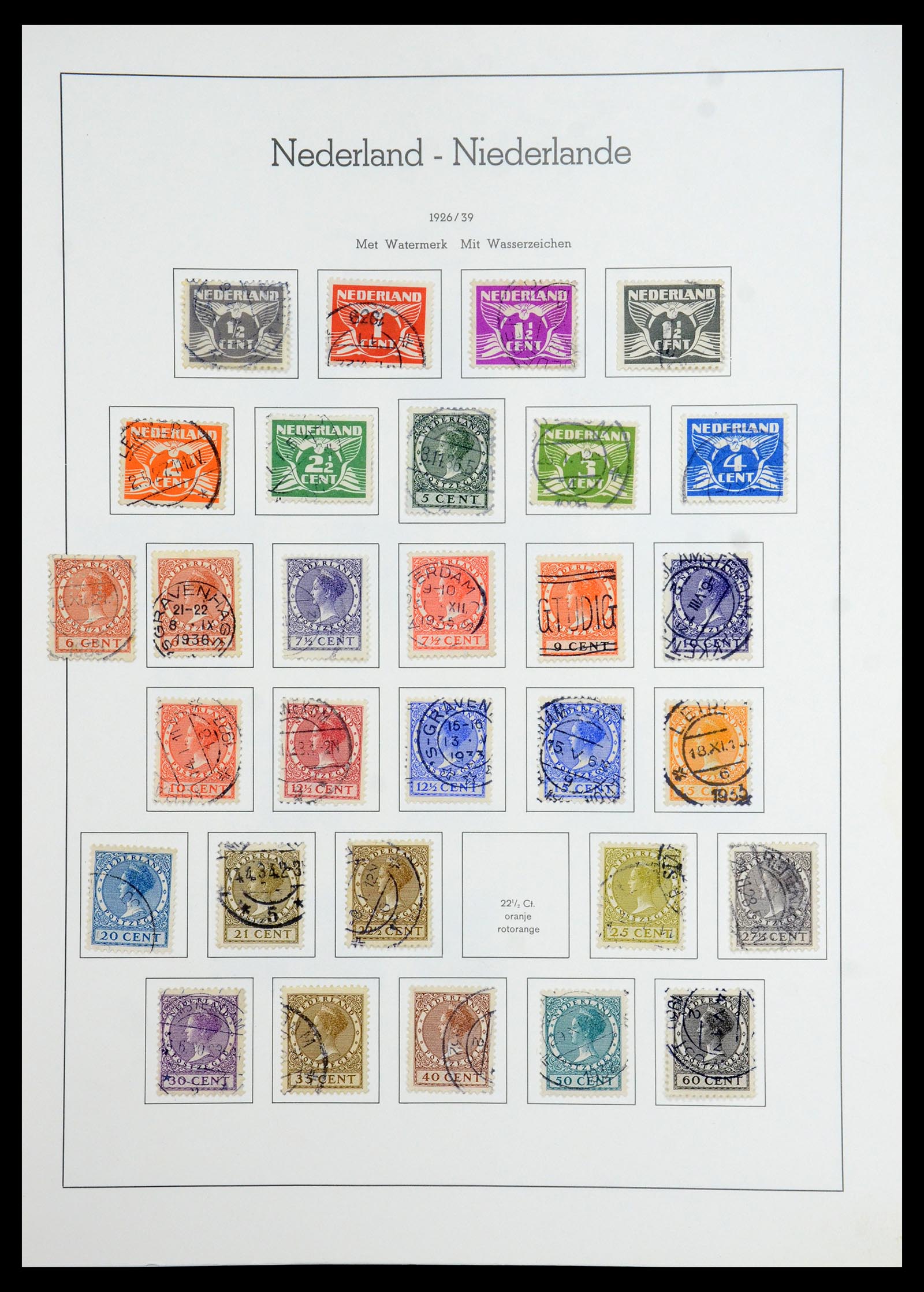 36362 012 - Postzegelverzameling 36362 Nederland 1852-1985.