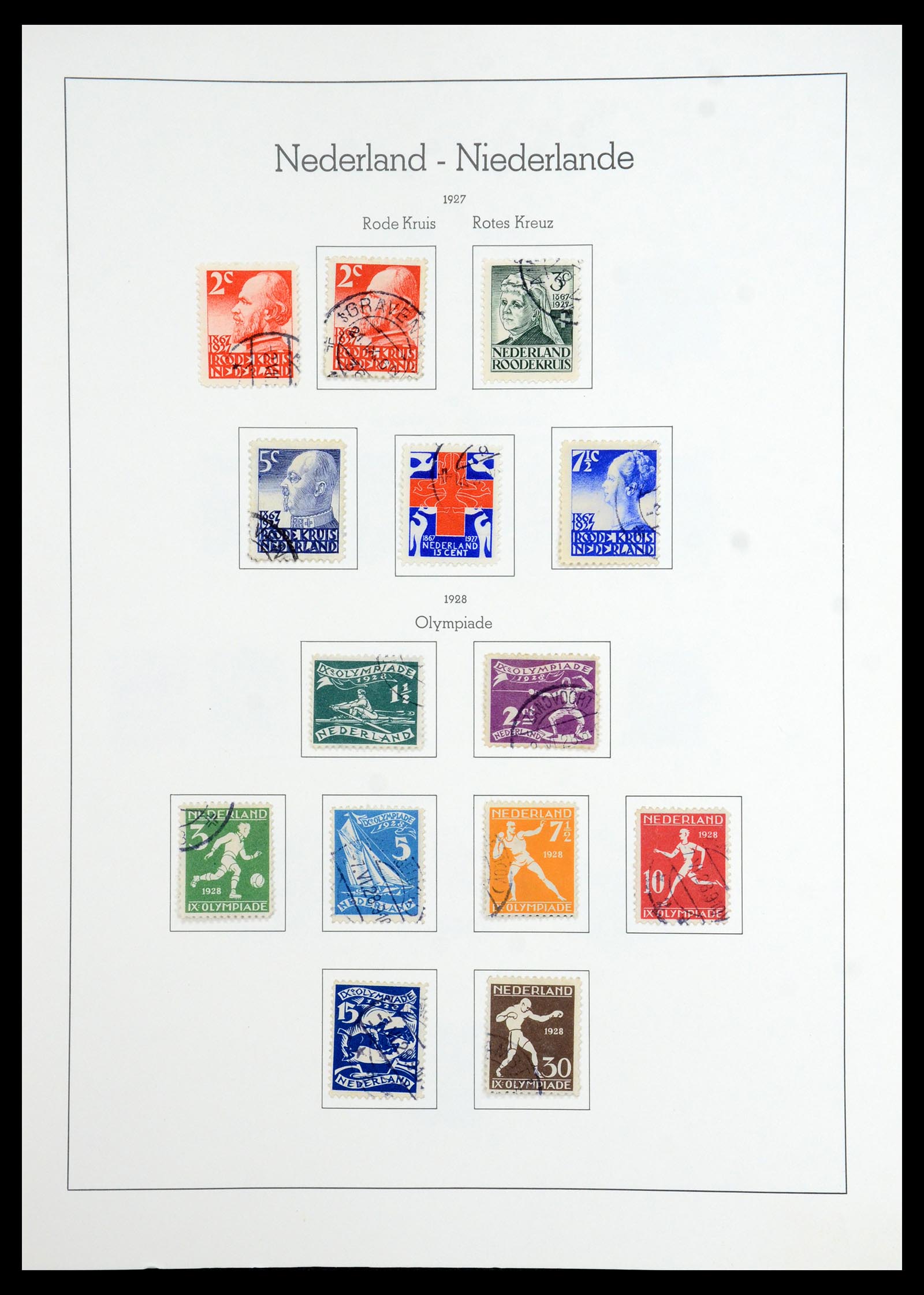 36362 013 - Postzegelverzameling 36362 Nederland 1852-1985.