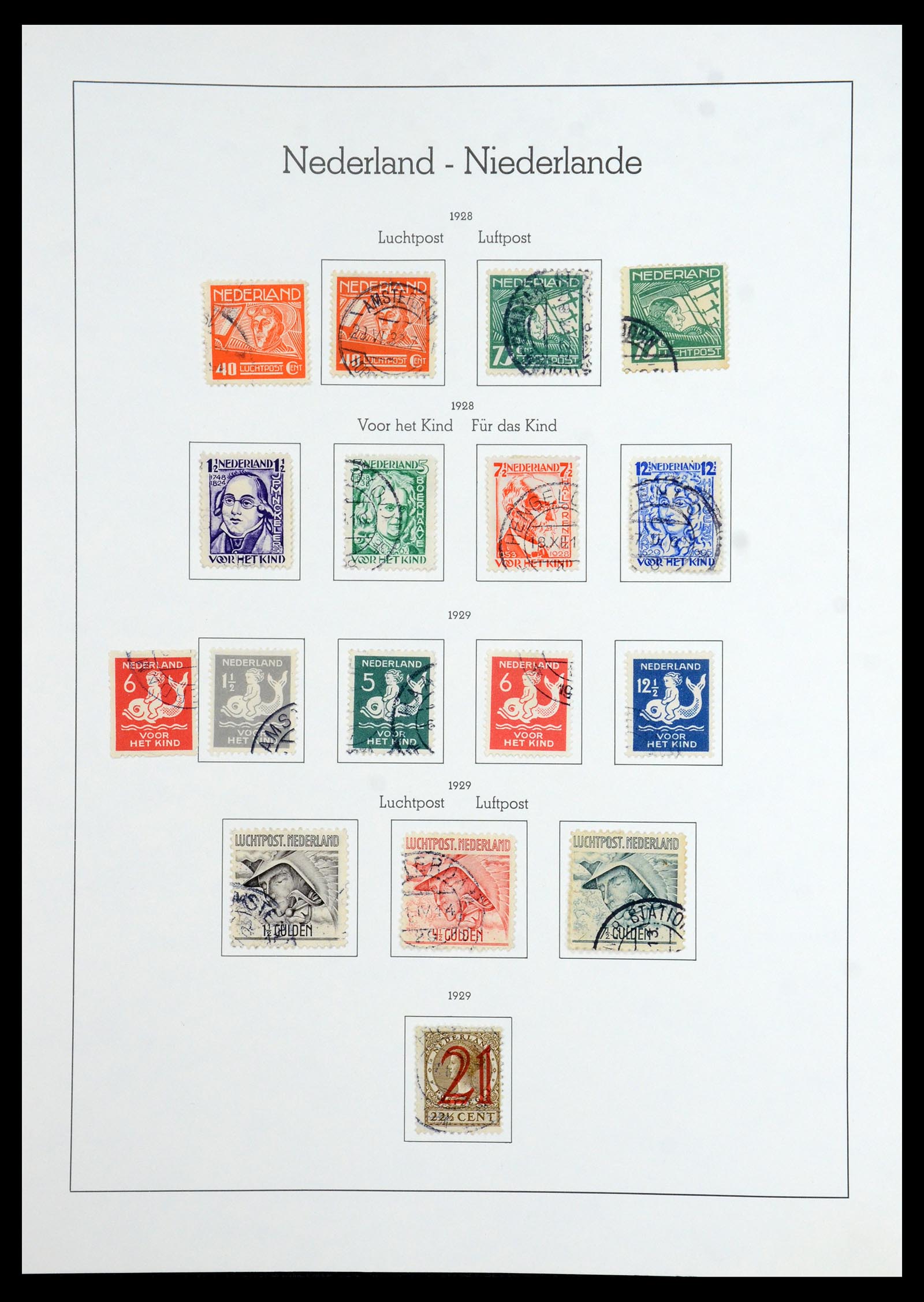 36362 014 - Postzegelverzameling 36362 Nederland 1852-1985.