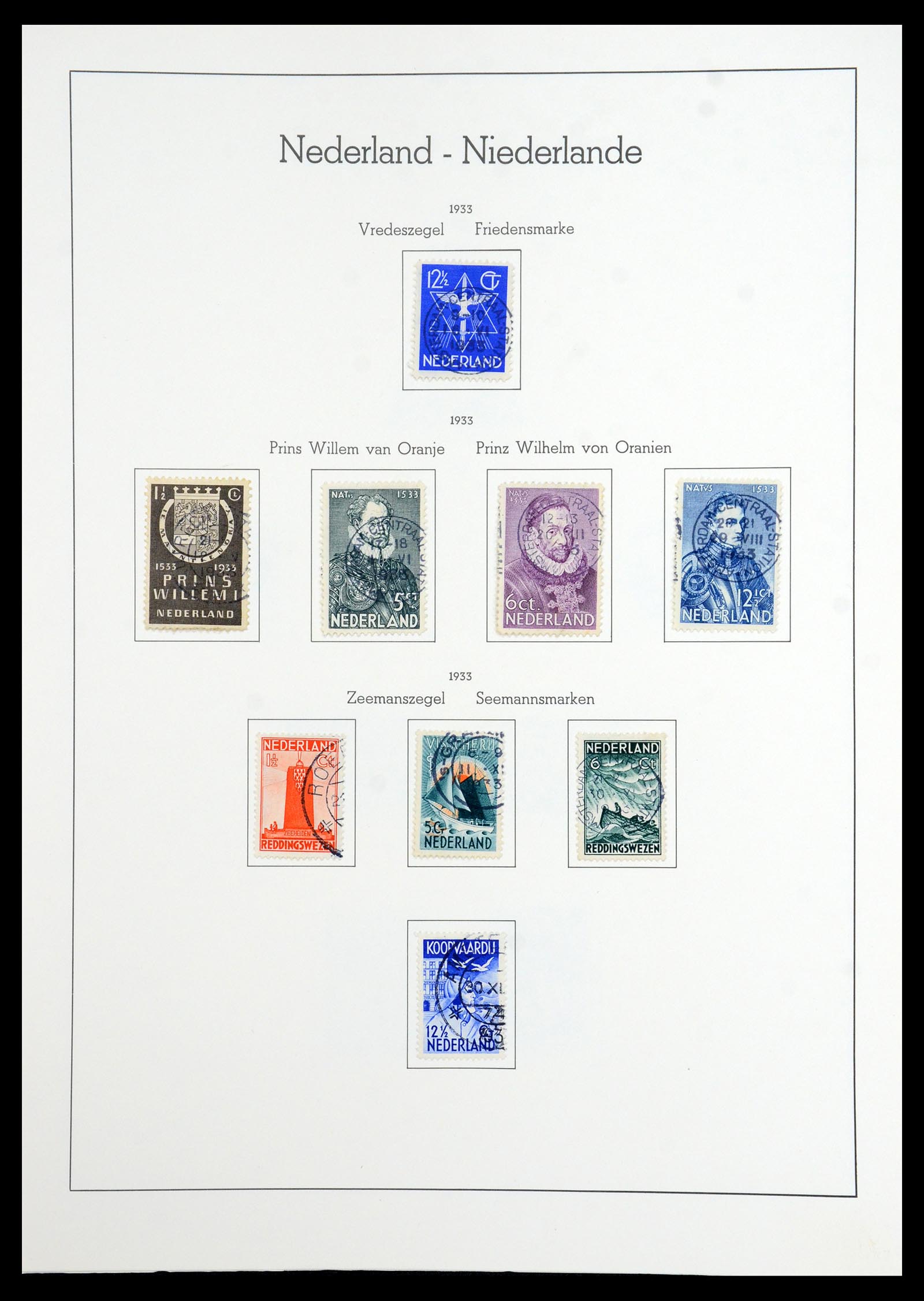 36362 017 - Postzegelverzameling 36362 Nederland 1852-1985.