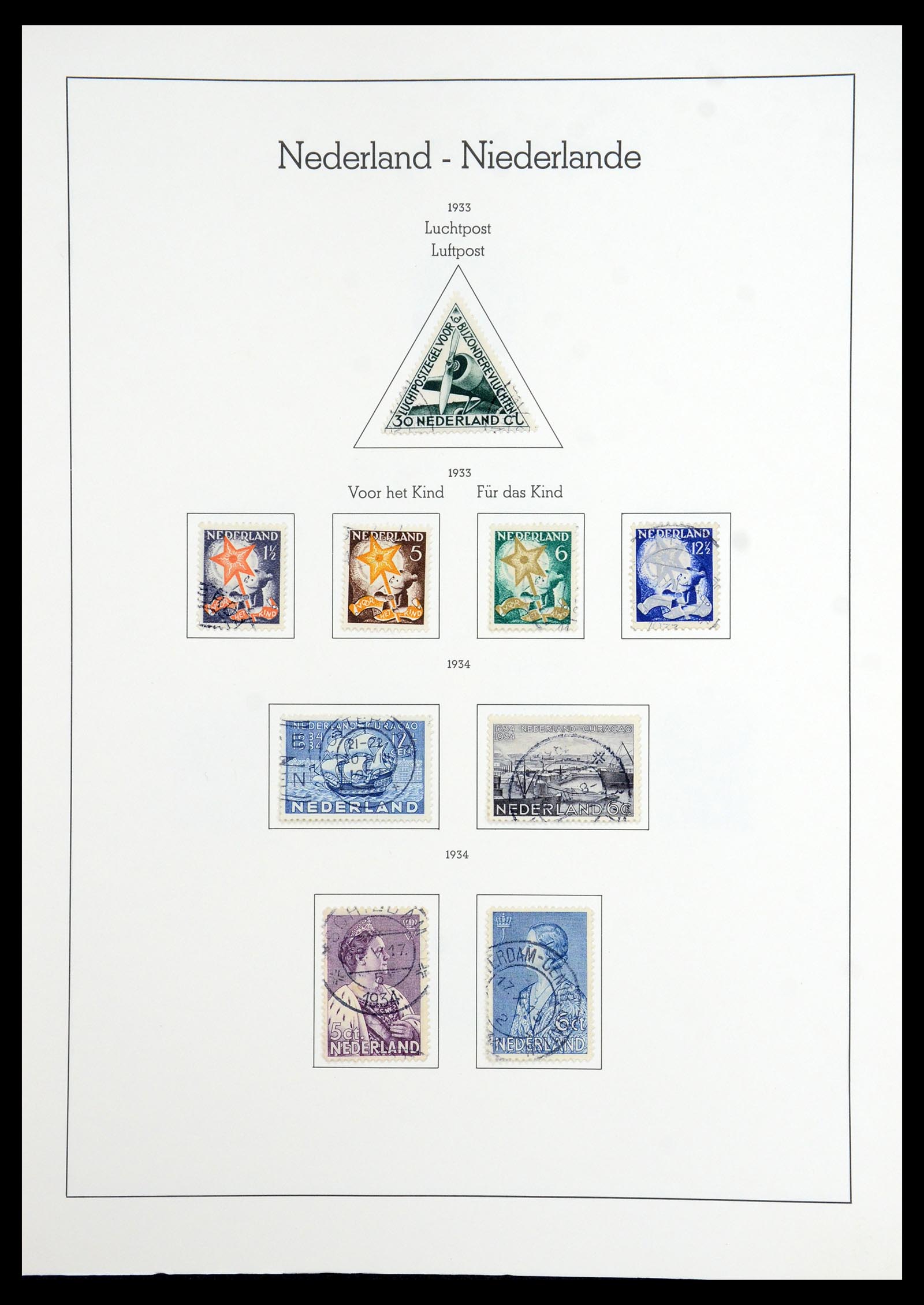 36362 018 - Postzegelverzameling 36362 Nederland 1852-1985.
