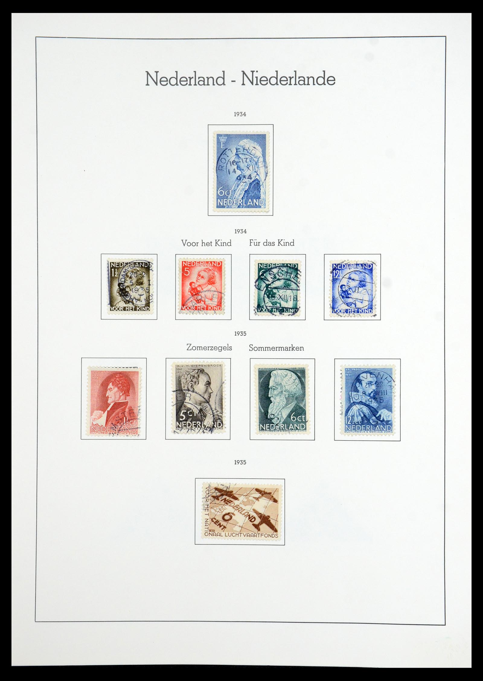 36362 019 - Postzegelverzameling 36362 Nederland 1852-1985.