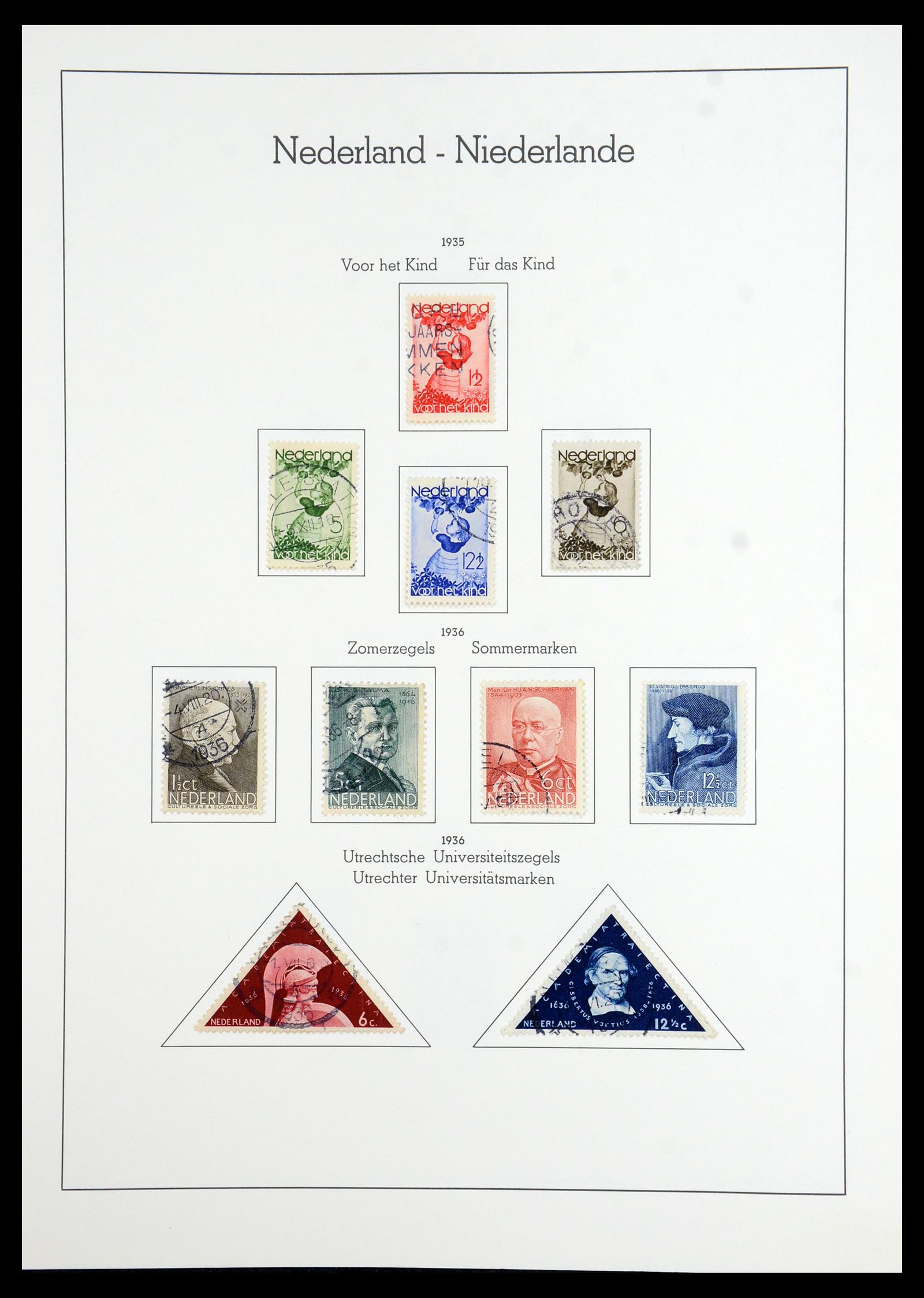 36362 020 - Postzegelverzameling 36362 Nederland 1852-1985.