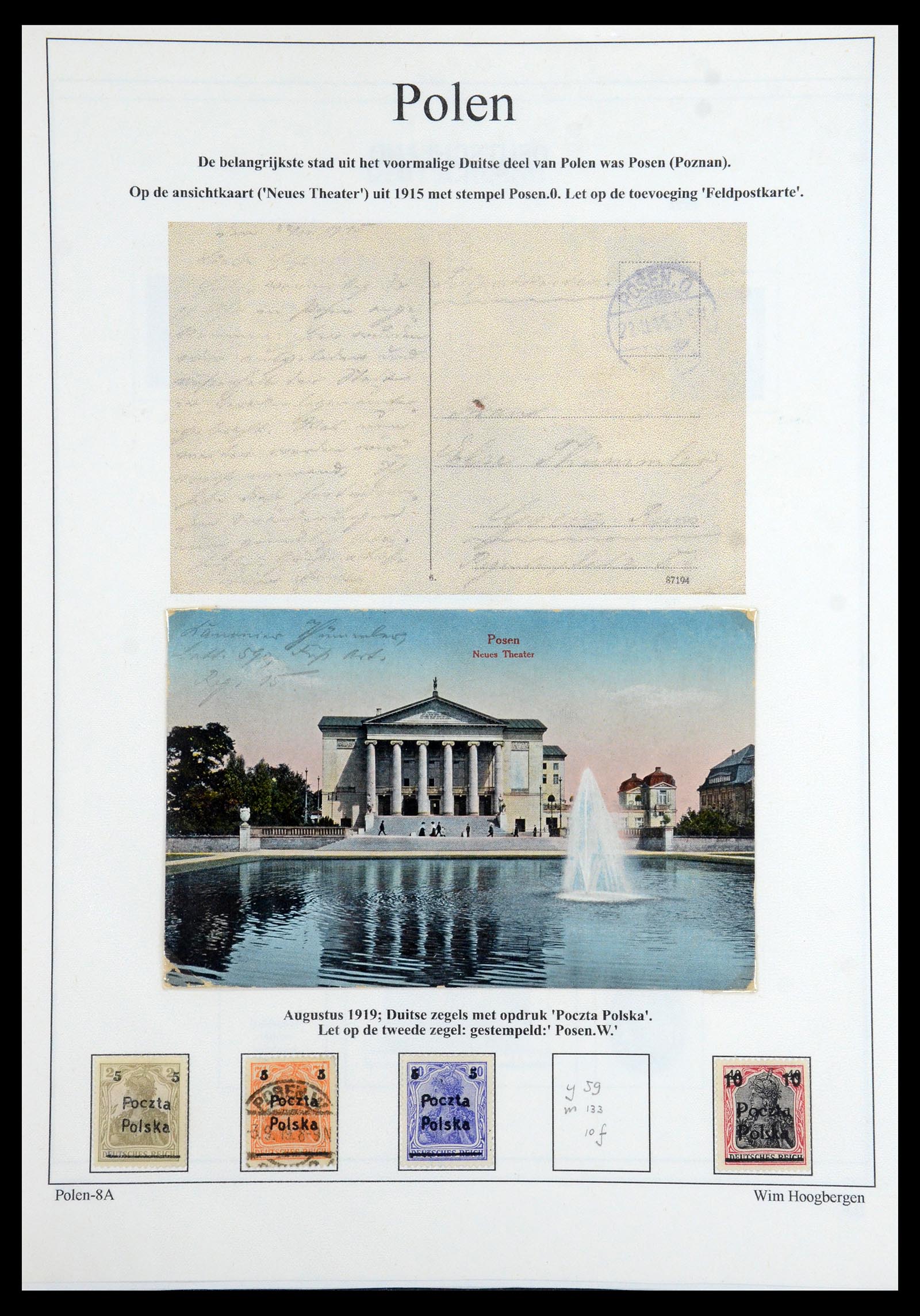 36363 014 - Postzegelverzameling 36363 Polen 1918-1964.