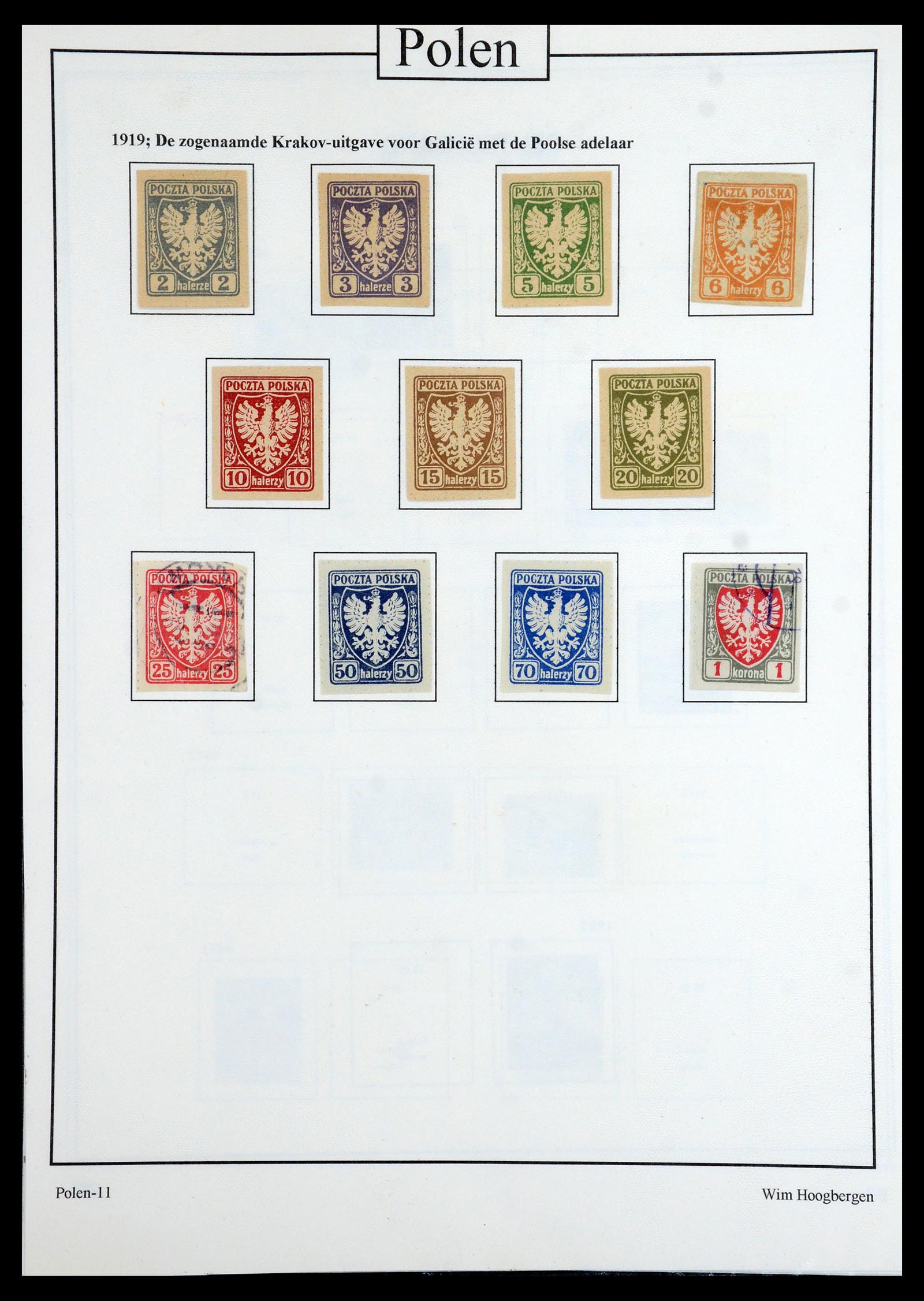 36363 017 - Postzegelverzameling 36363 Polen 1918-1964.