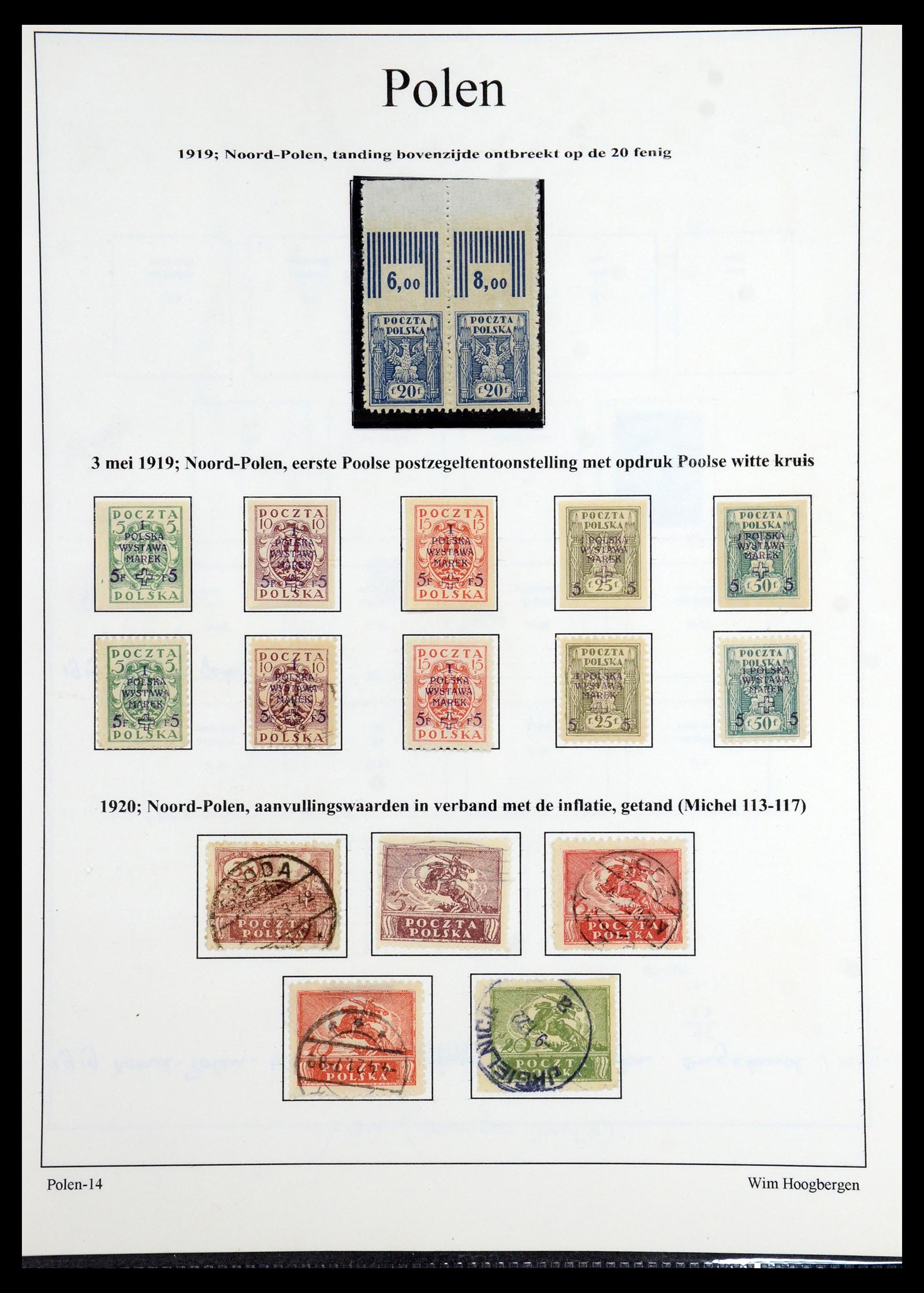 36363 020 - Postzegelverzameling 36363 Polen 1918-1964.