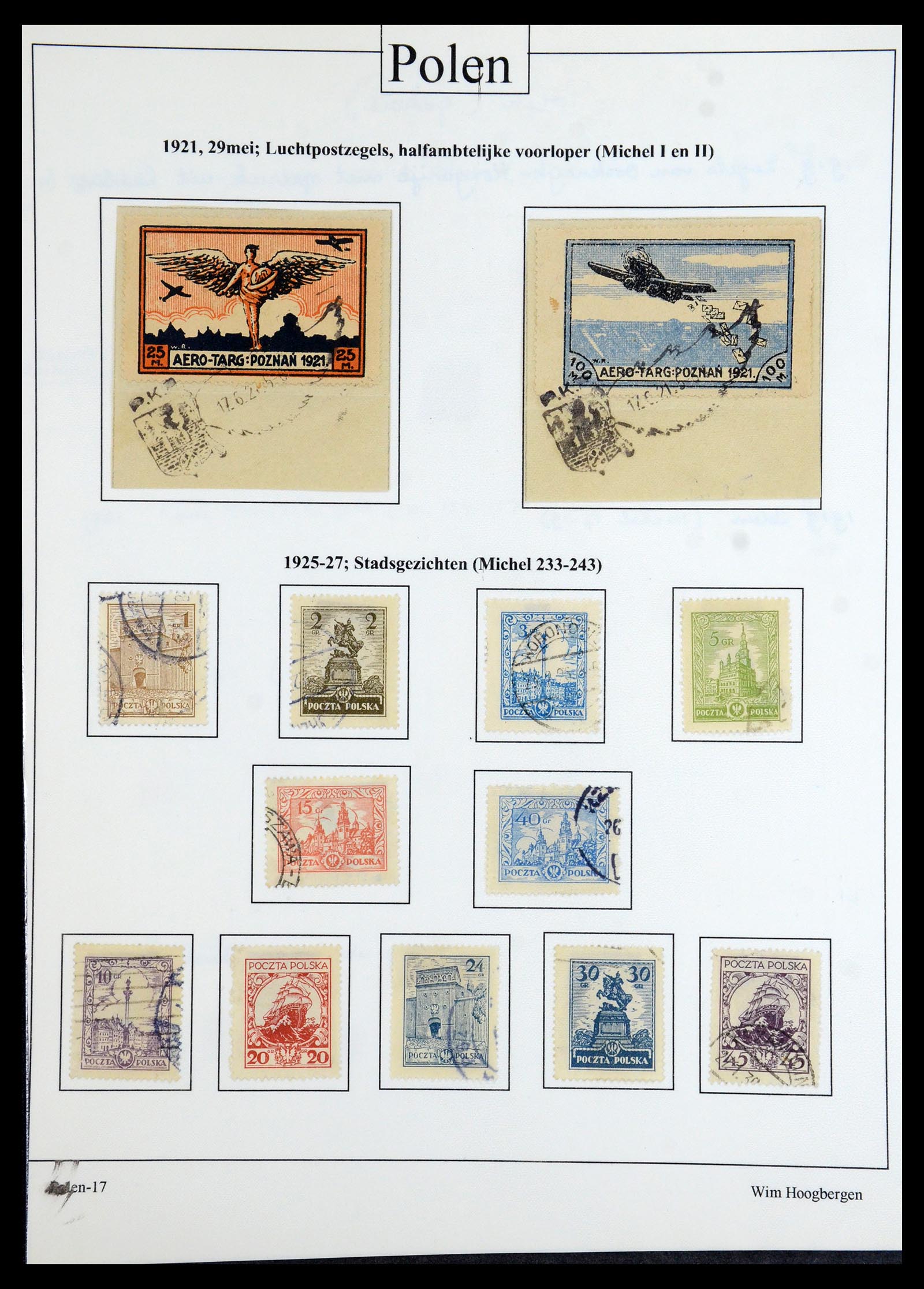 36363 025 - Postzegelverzameling 36363 Polen 1918-1964.