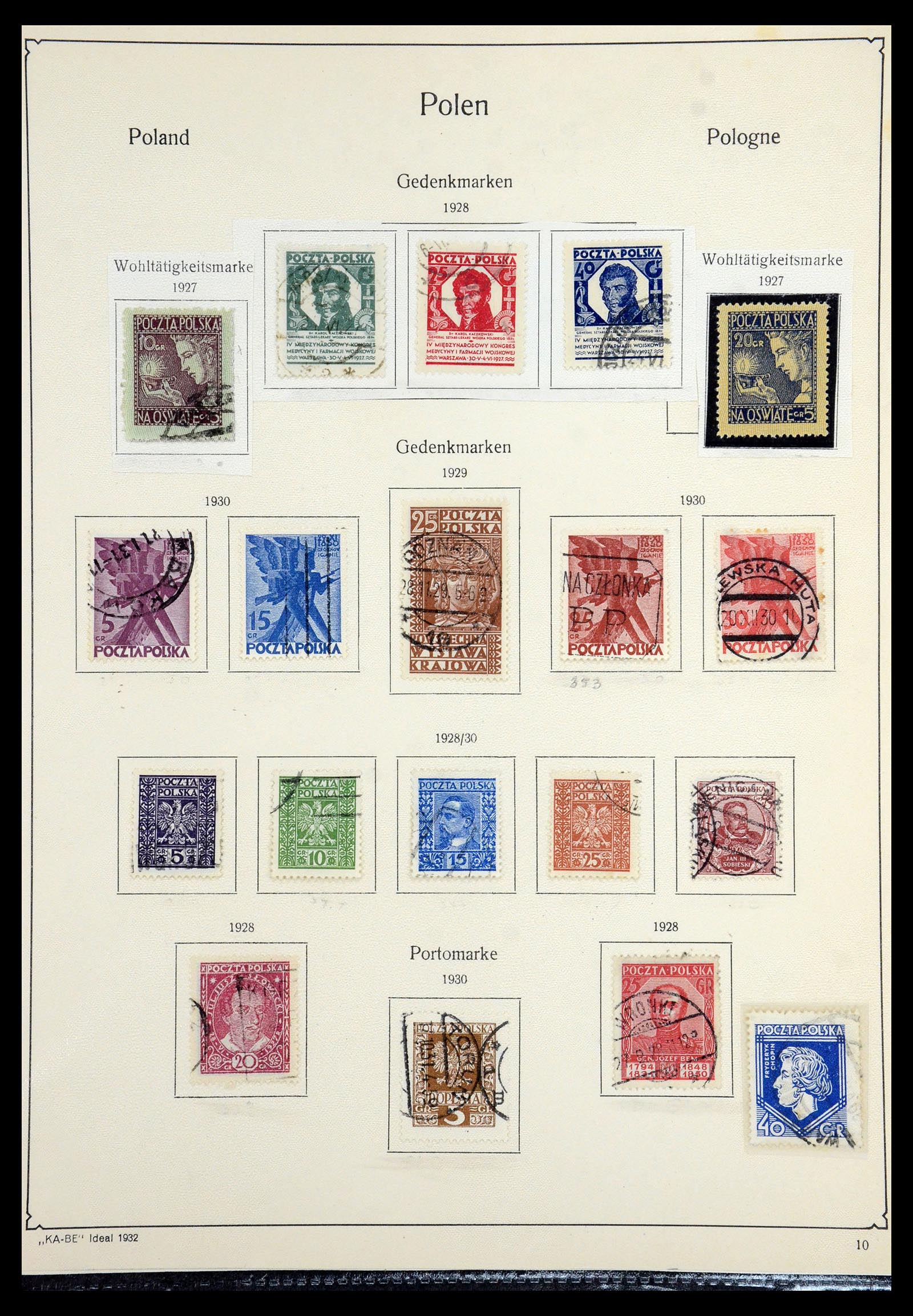 36363 028 - Postzegelverzameling 36363 Polen 1918-1964.