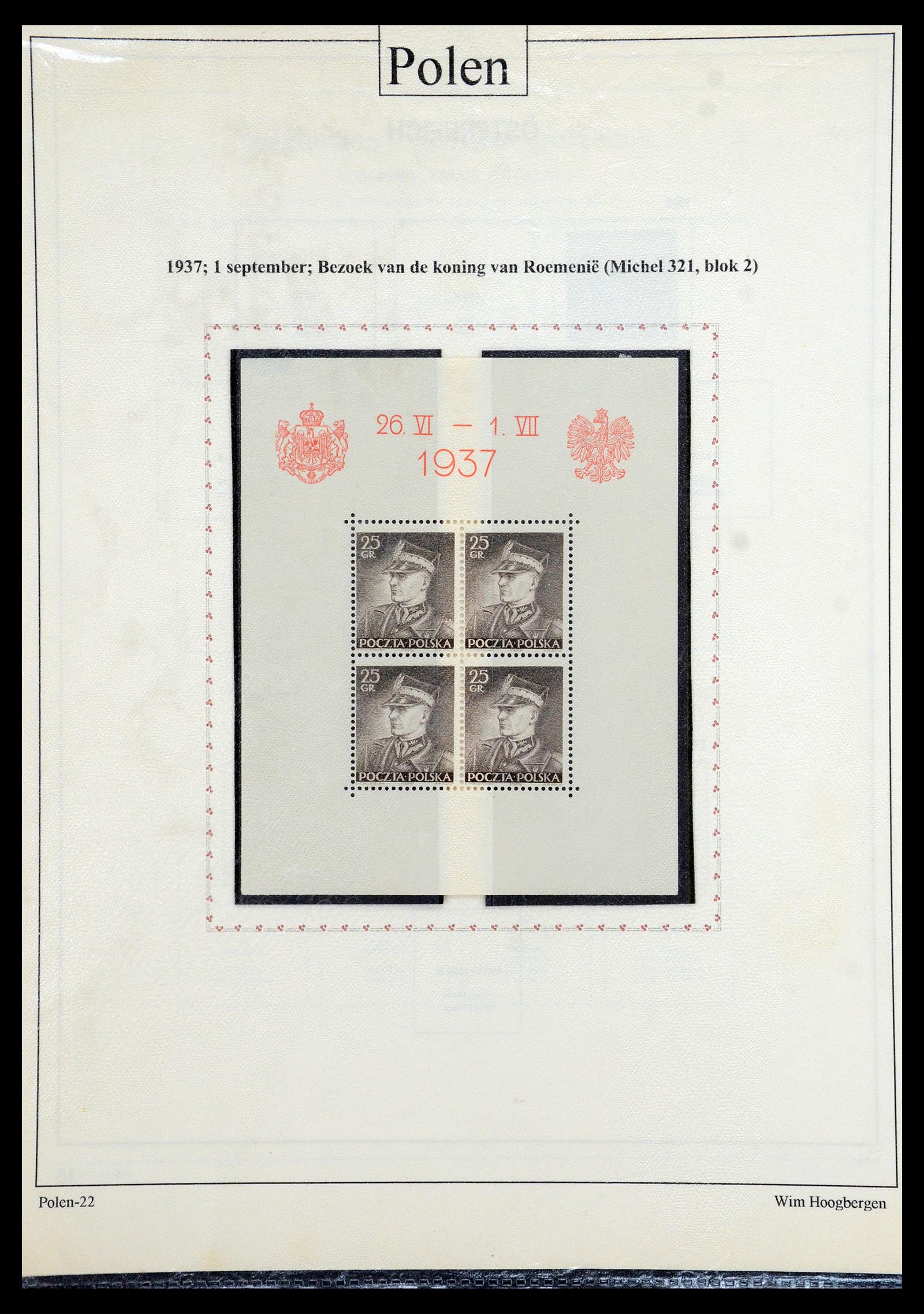 36363 034 - Postzegelverzameling 36363 Polen 1918-1964.