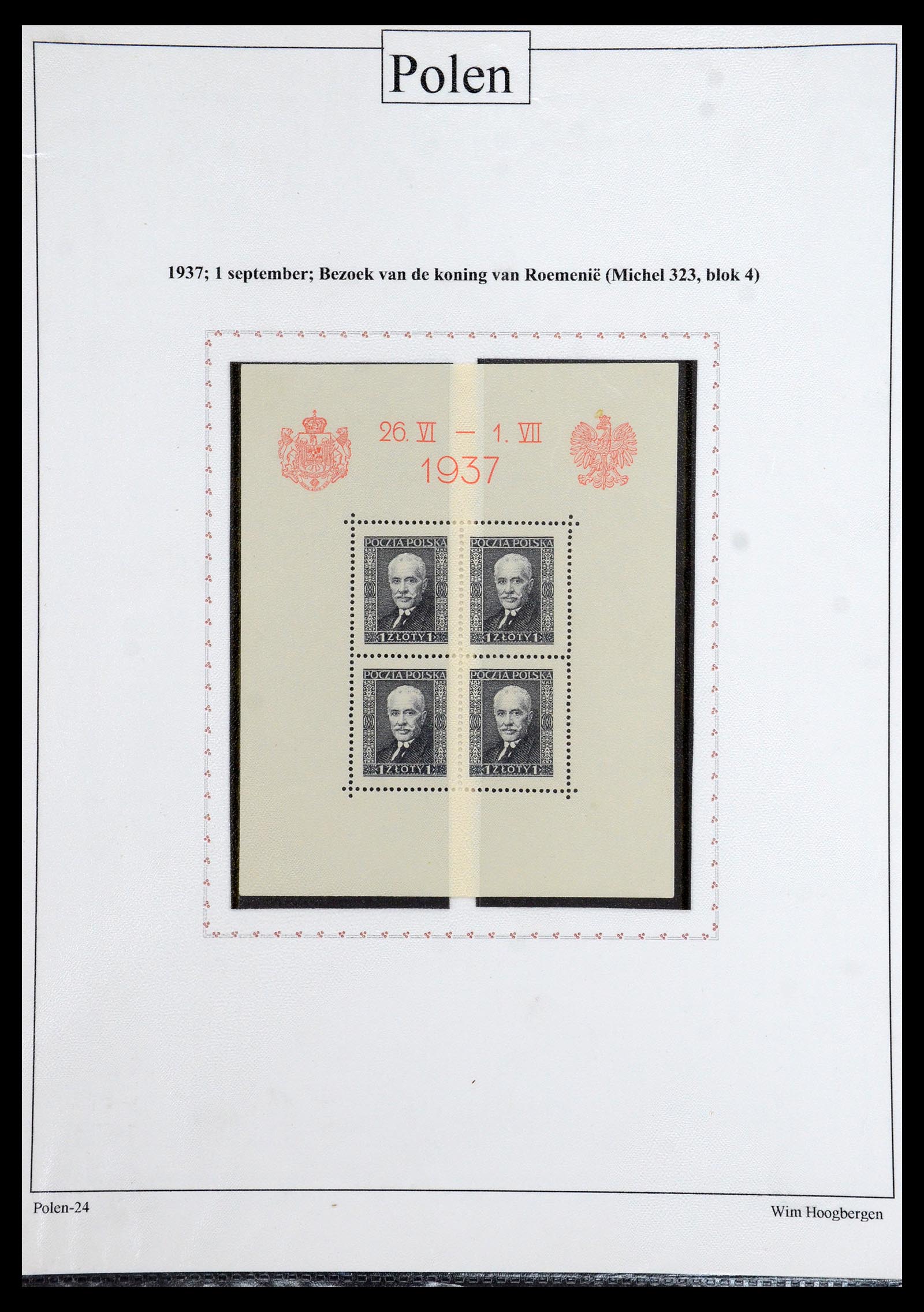 36363 036 - Postzegelverzameling 36363 Polen 1918-1964.