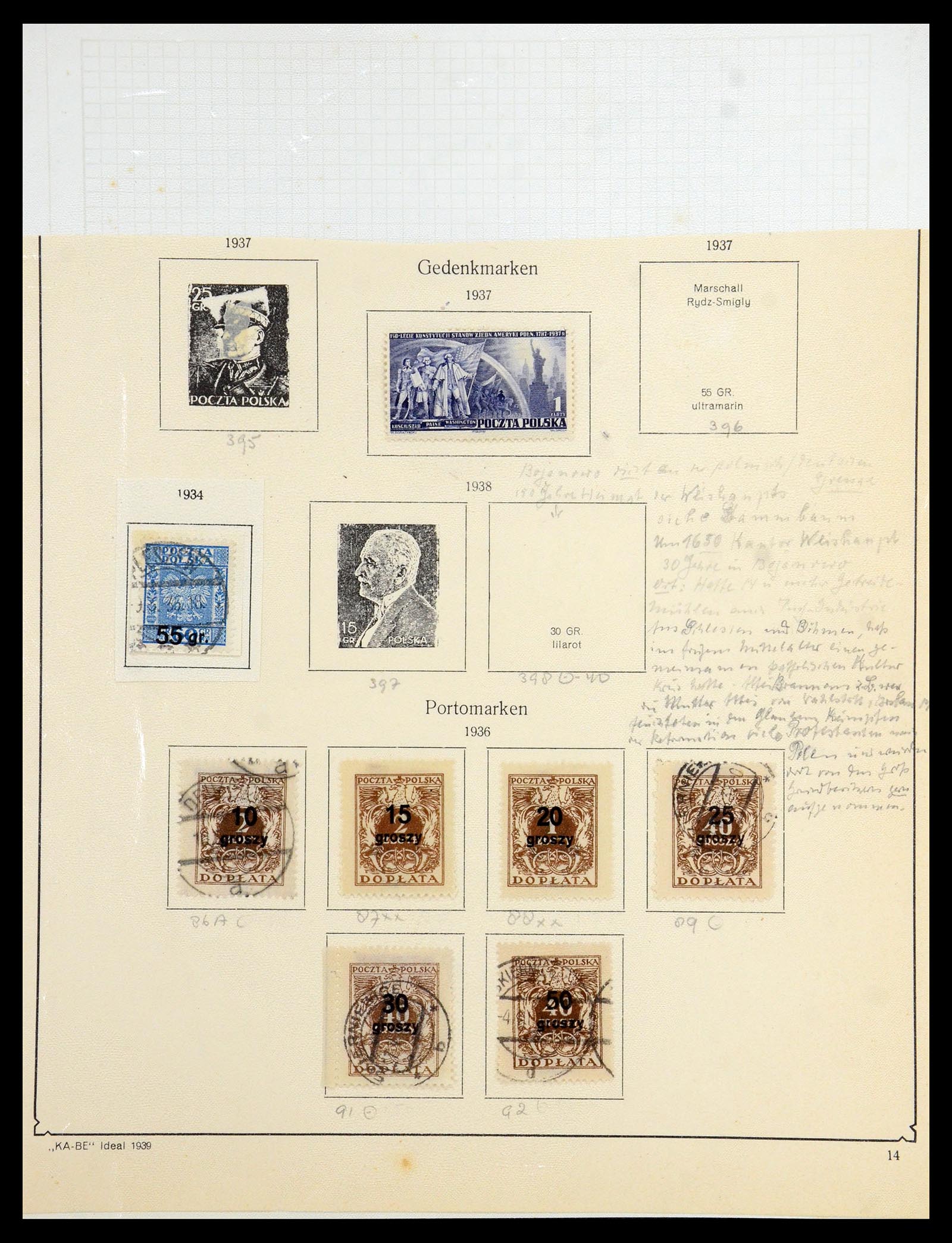 36363 038 - Postzegelverzameling 36363 Polen 1918-1964.