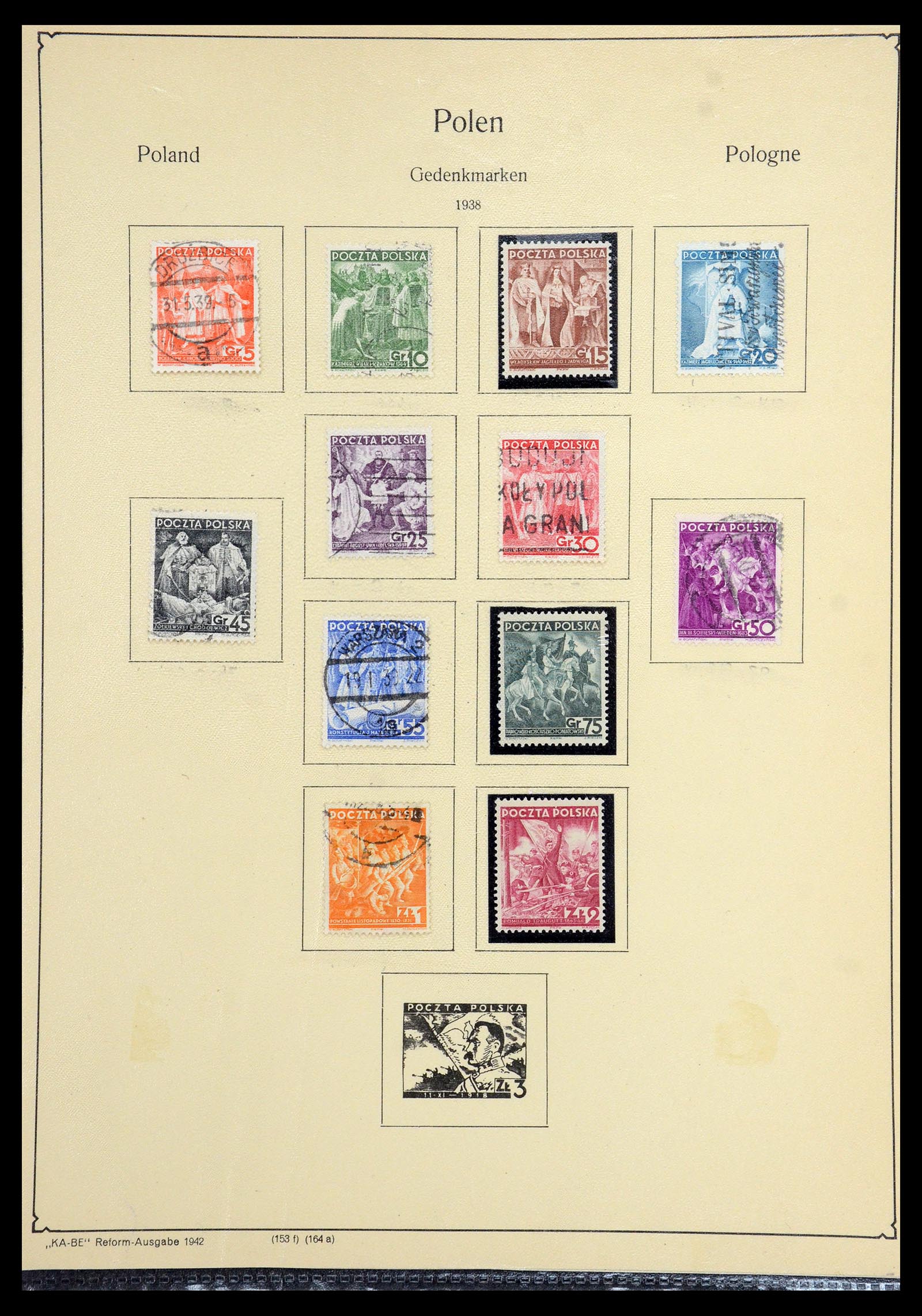 36363 040 - Postzegelverzameling 36363 Polen 1918-1964.