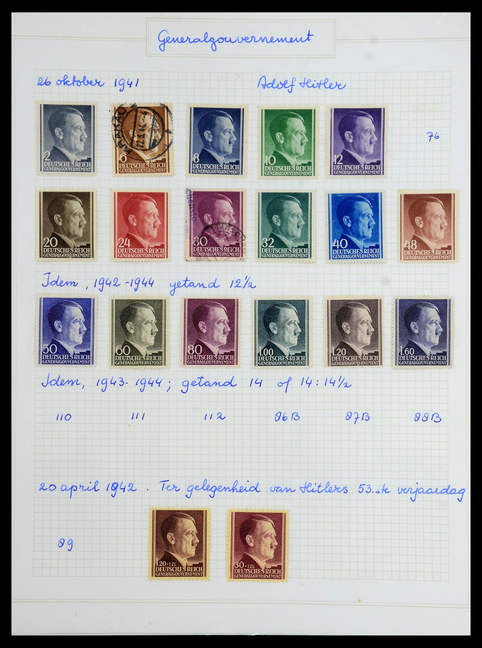 36363 045 - Postzegelverzameling 36363 Polen 1918-1964.