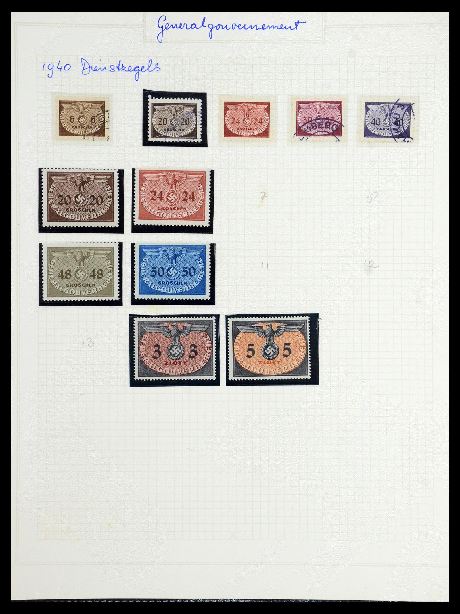 36363 048 - Postzegelverzameling 36363 Polen 1918-1964.