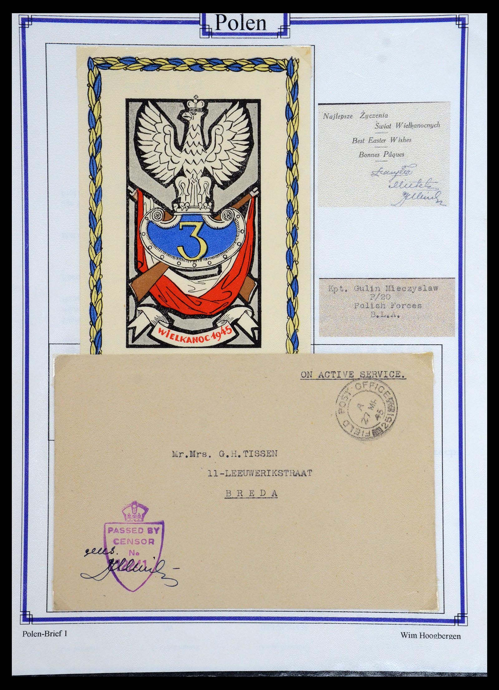 36363 051 - Postzegelverzameling 36363 Polen 1918-1964.
