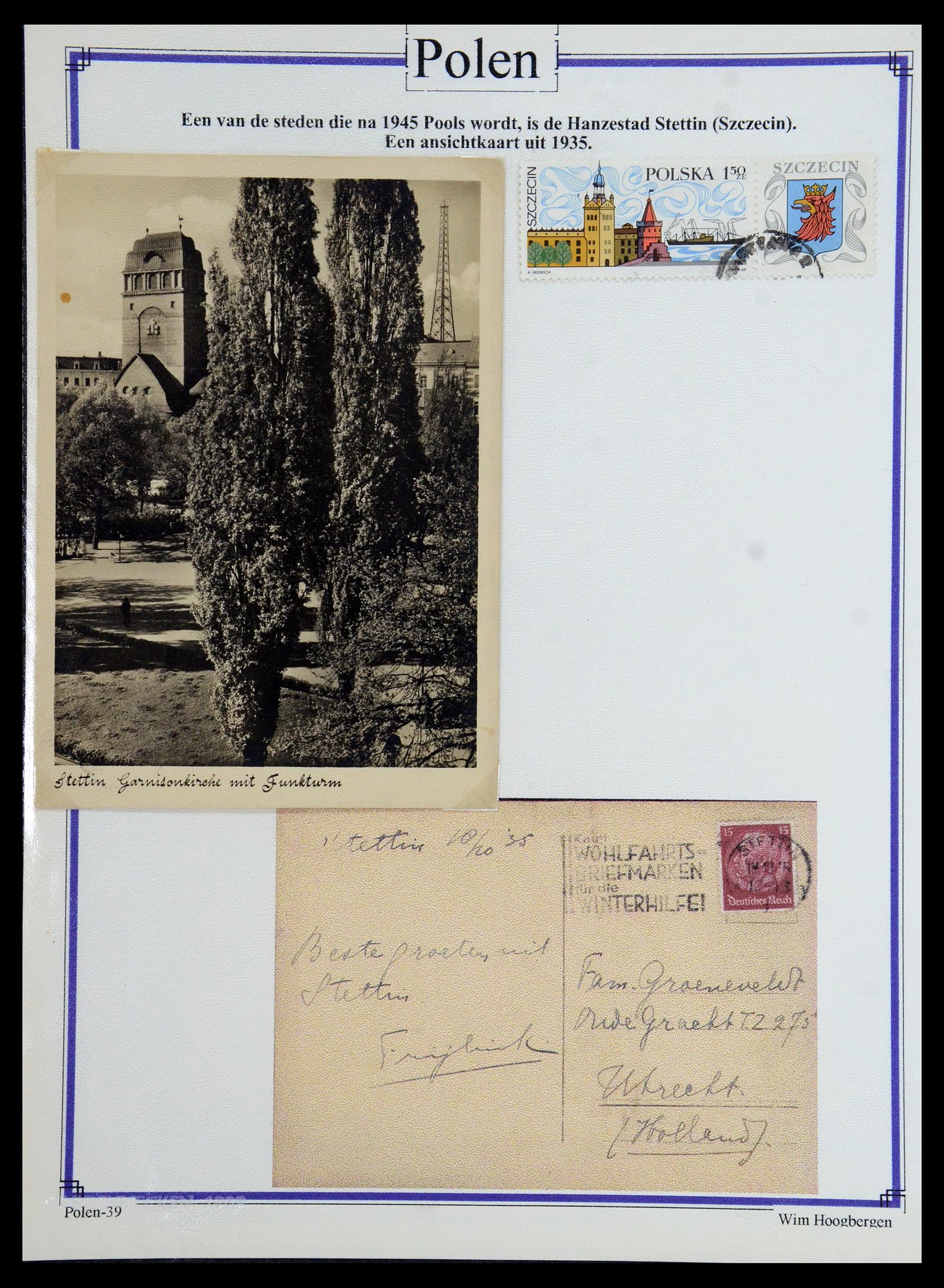 36363 053 - Postzegelverzameling 36363 Polen 1918-1964.
