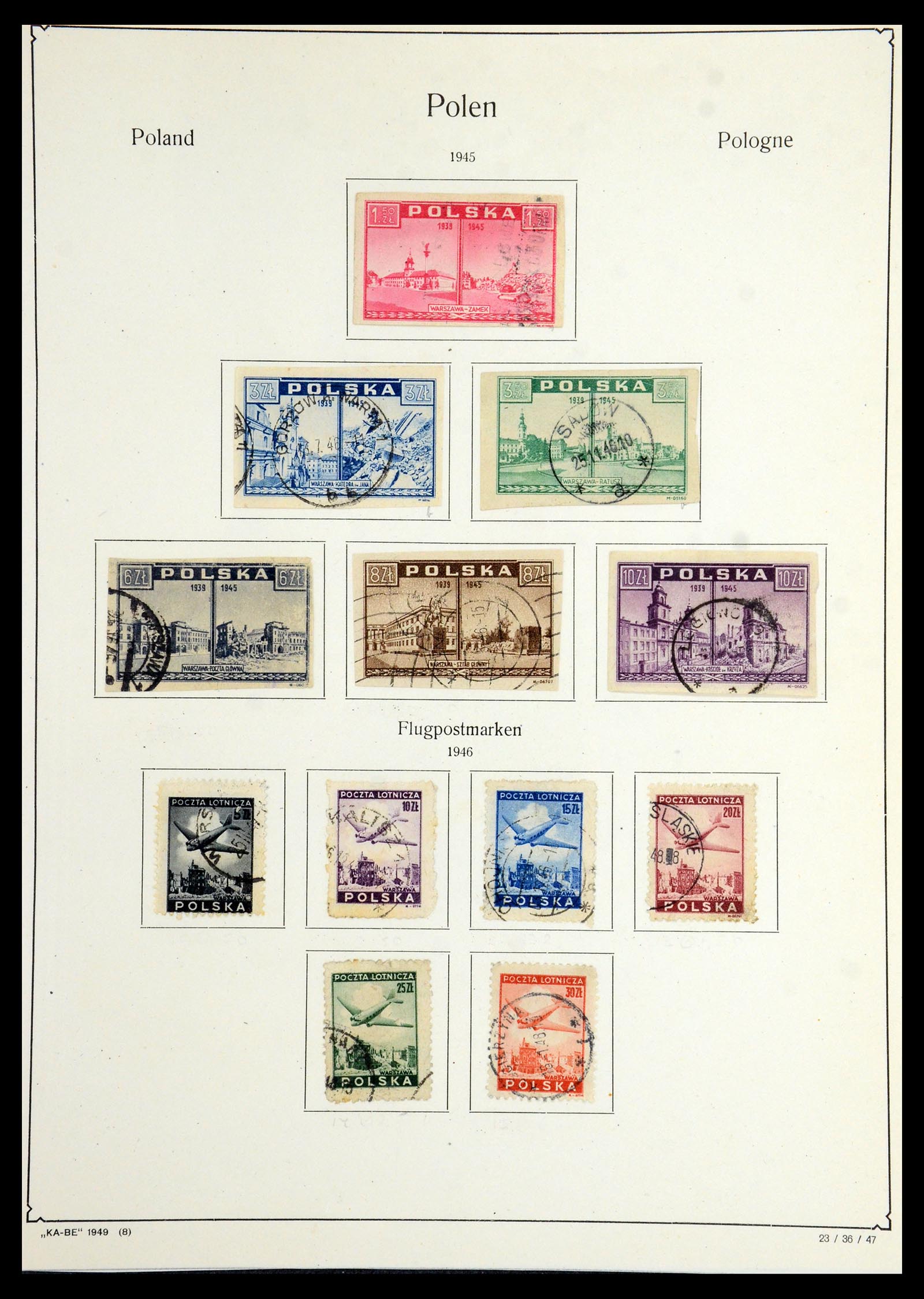 36363 058 - Stamp collection 36363 Poland 1918-1964.