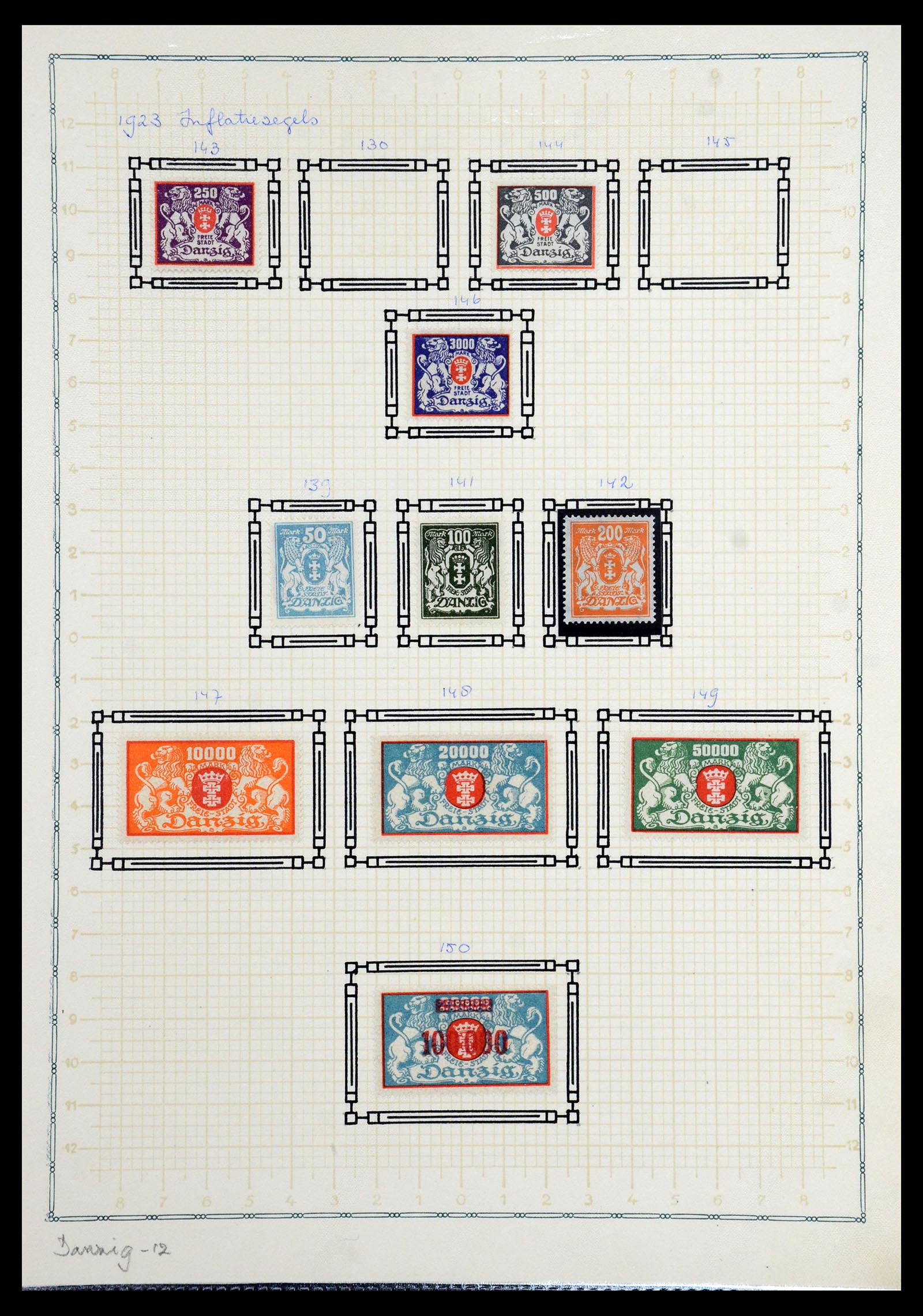 36363 129 - Postzegelverzameling 36363 Polen 1918-1964.