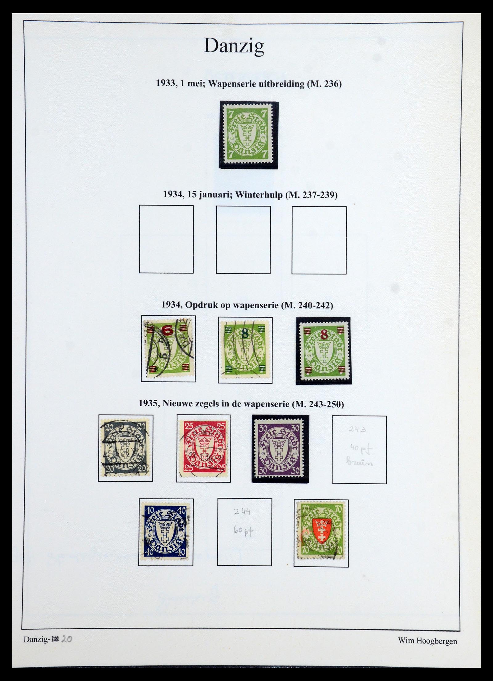 36363 135 - Postzegelverzameling 36363 Polen 1918-1964.