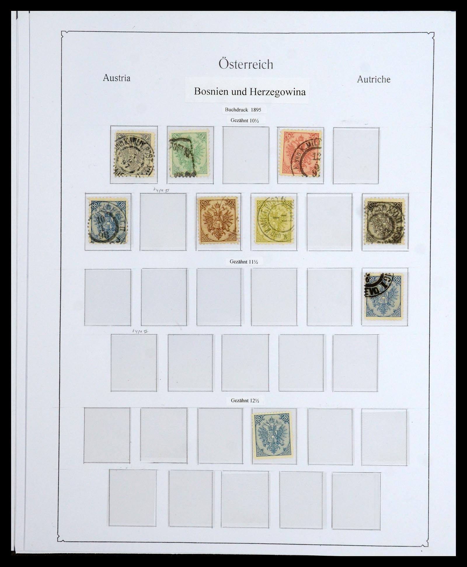 36364 002 - Postzegelverzameling 36364 Oostenrijkse gebieden 1879-1918.